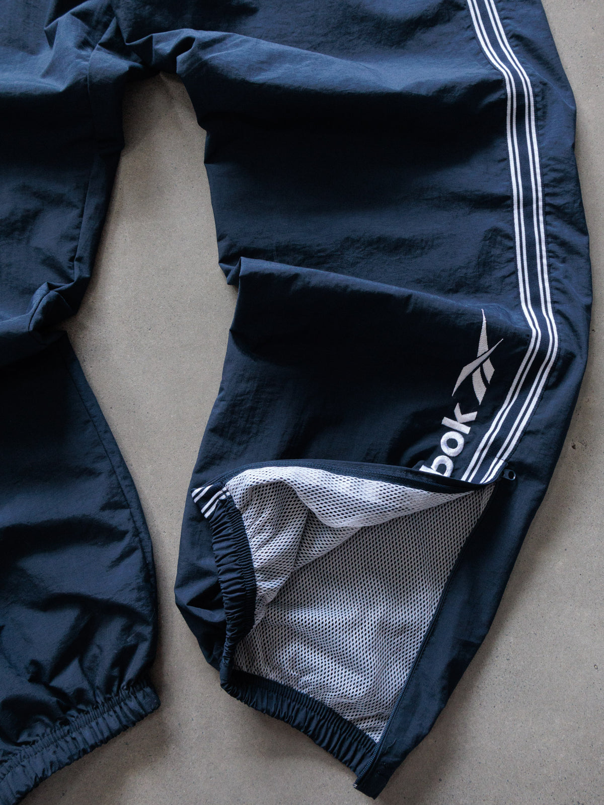 Vintage 00s Navy Reebok Track Pants (XL)