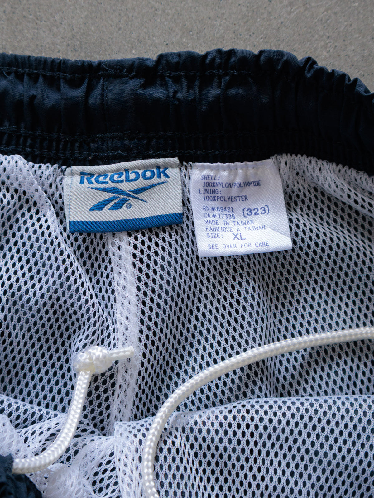 Vintage 00s Navy Reebok Track Pants (XL)