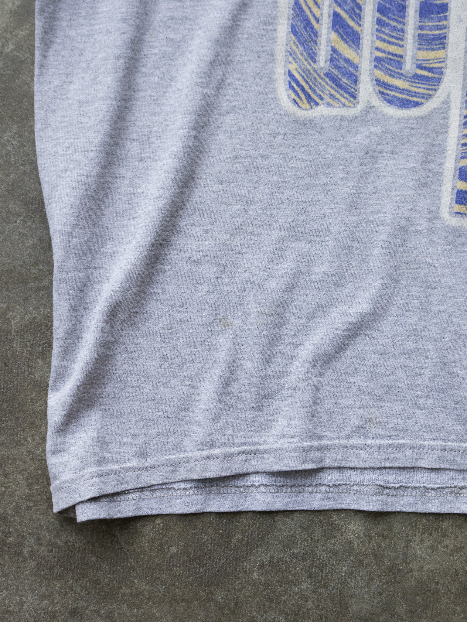 Vintage 90s Grey Nike Just Do It Graphic Tee (M)