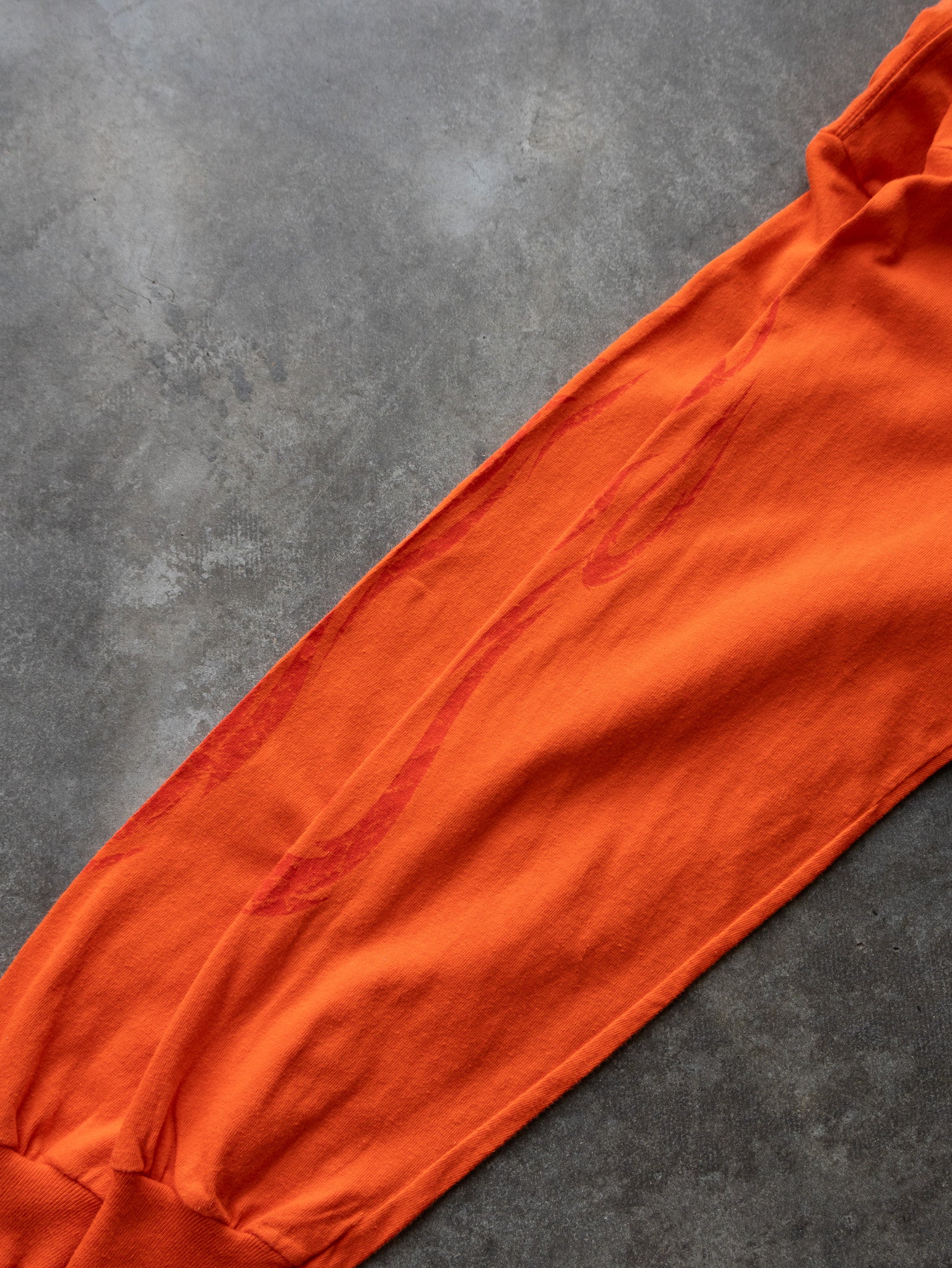 Vintage Orange Harley-Davidson Looney Tunes Long Sleeve (M)