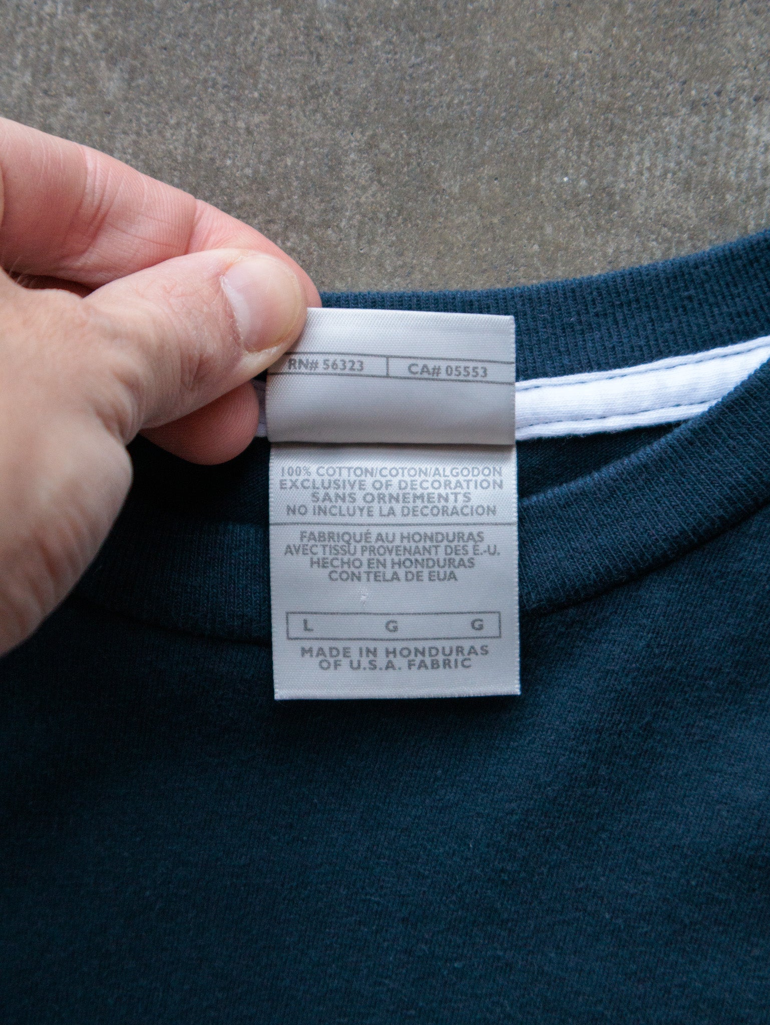 Vintage Navy Nike Tee (L)