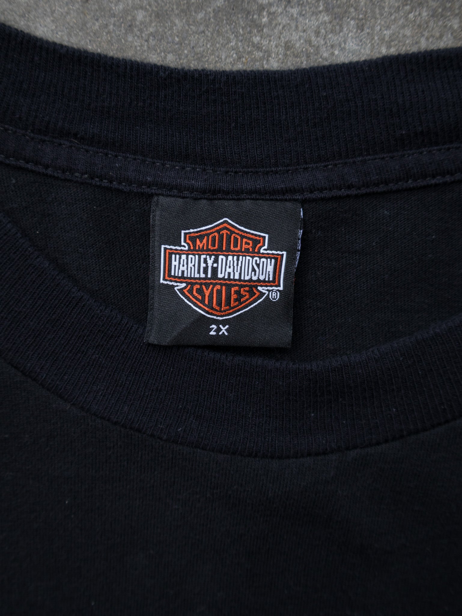 Vintage 2005 Black Harley-Davidson St. Louis Tee (2XL)