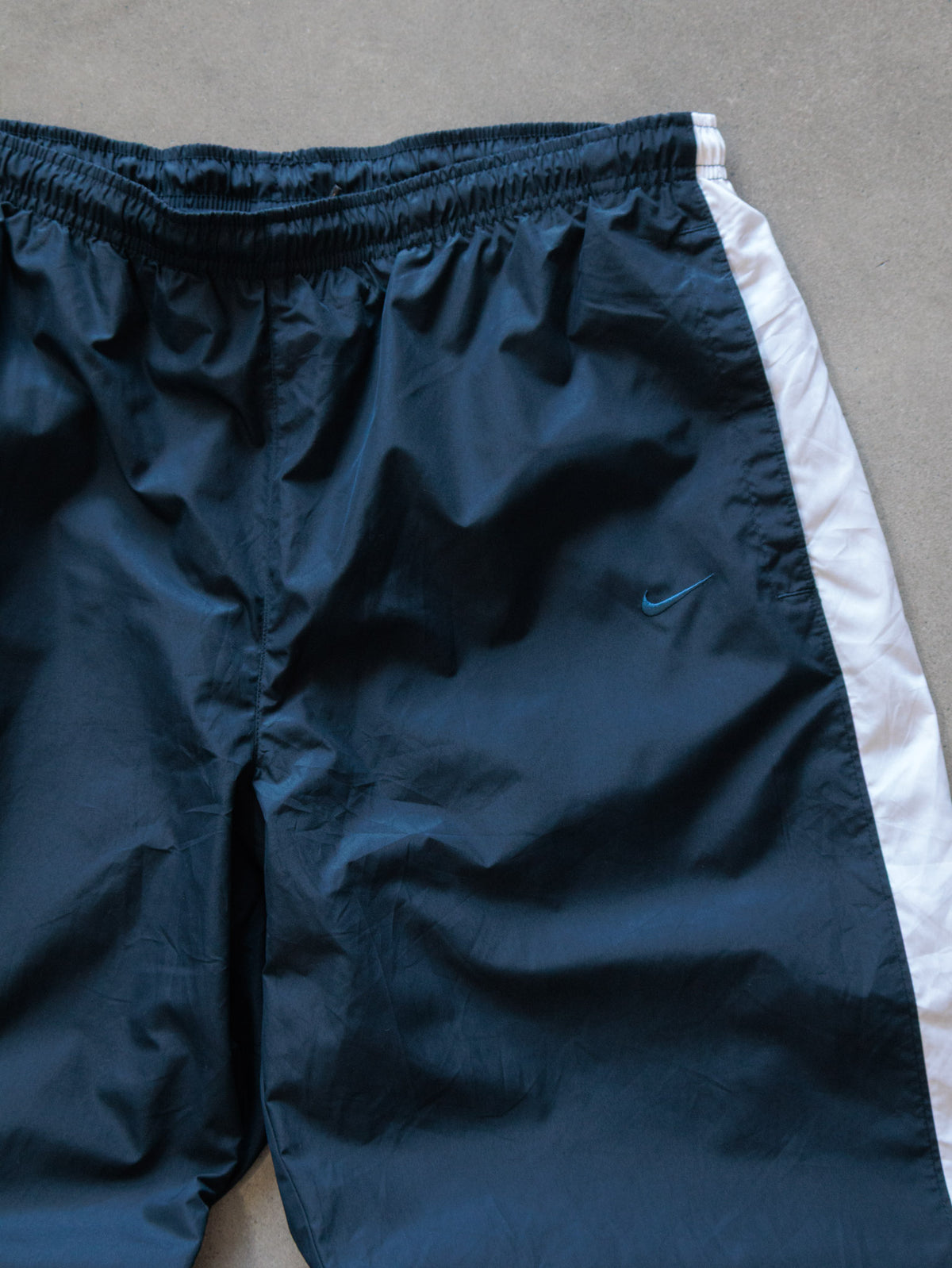 Vintage 00s Navy Nike Track Pants (L)