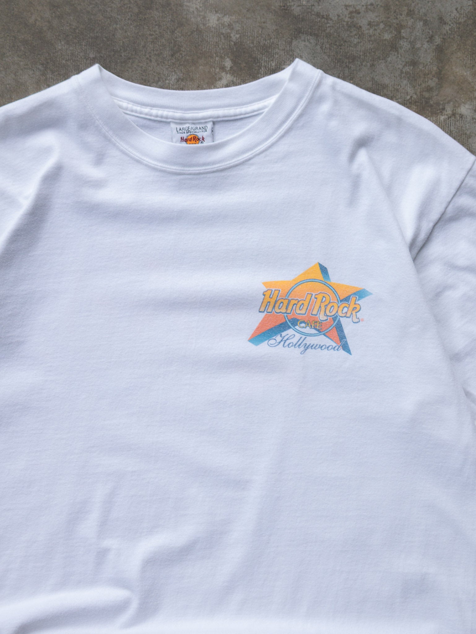 Vintage 90s Hard Rock Cafe Hollywood Tee (L)