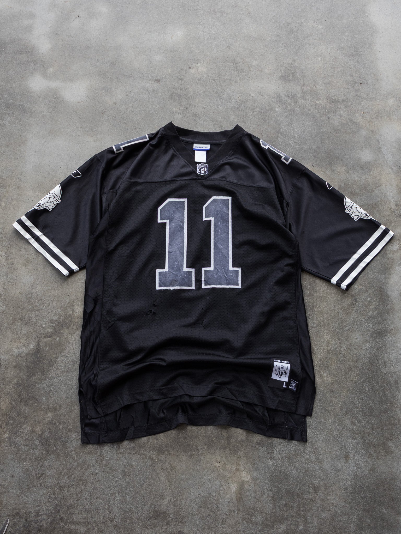 Vintage 00s Black Reebok Culpepper Minnesota Vikings NFL Jersey (L)