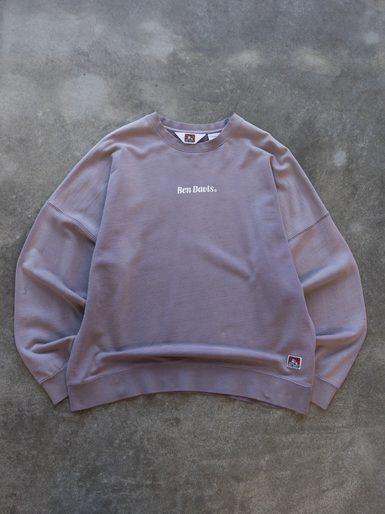 Vintage Faded Purple Ben Davis Sweatshirt (XL)