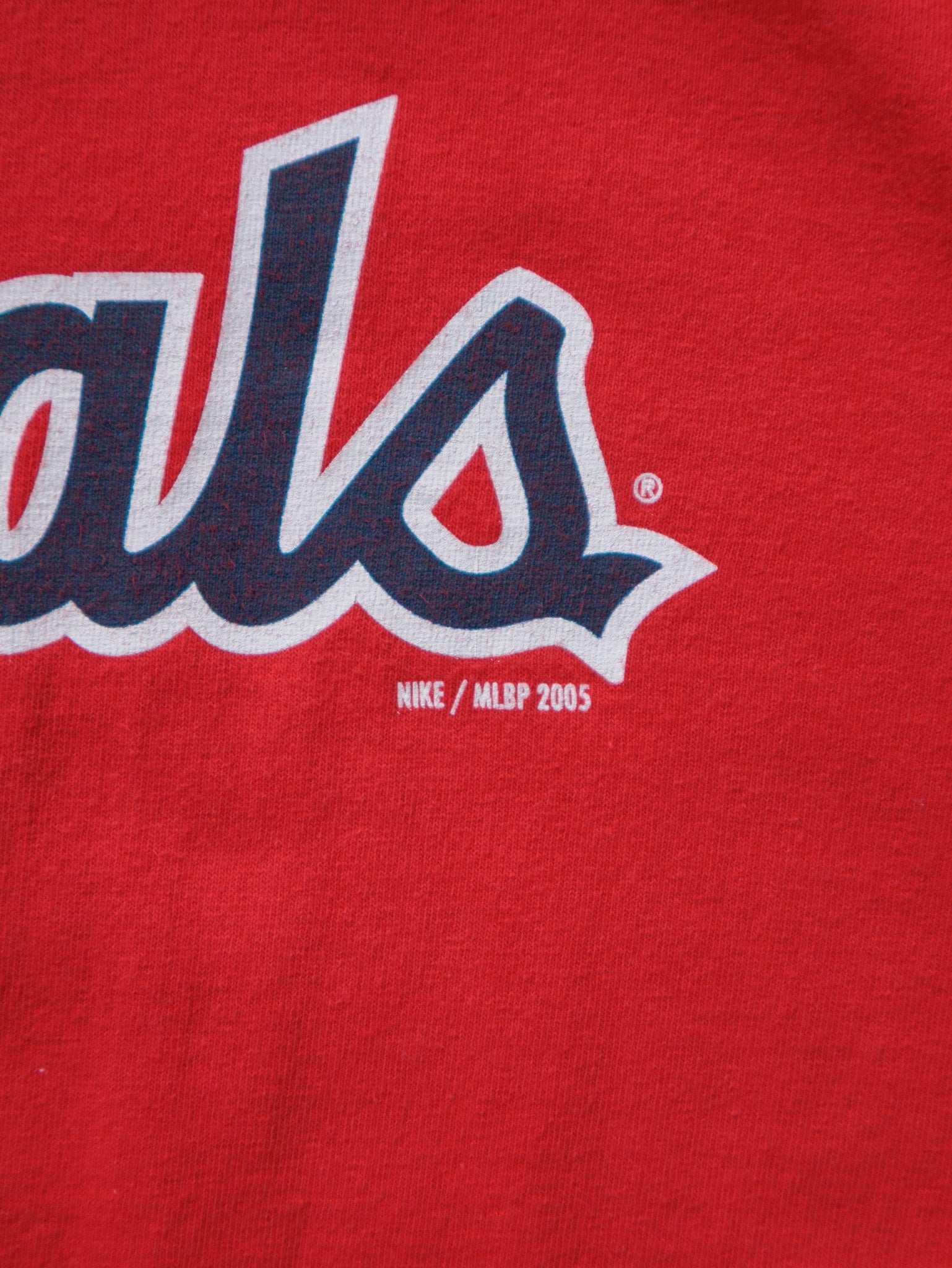 Vintage 2005 Red Nike St. Louis Cardinals Tee (M)