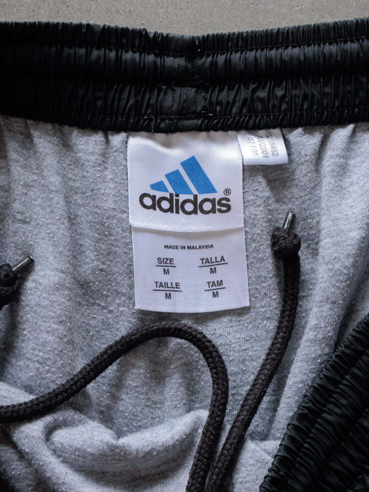 Vintage Black Adidas Track Pants (M)