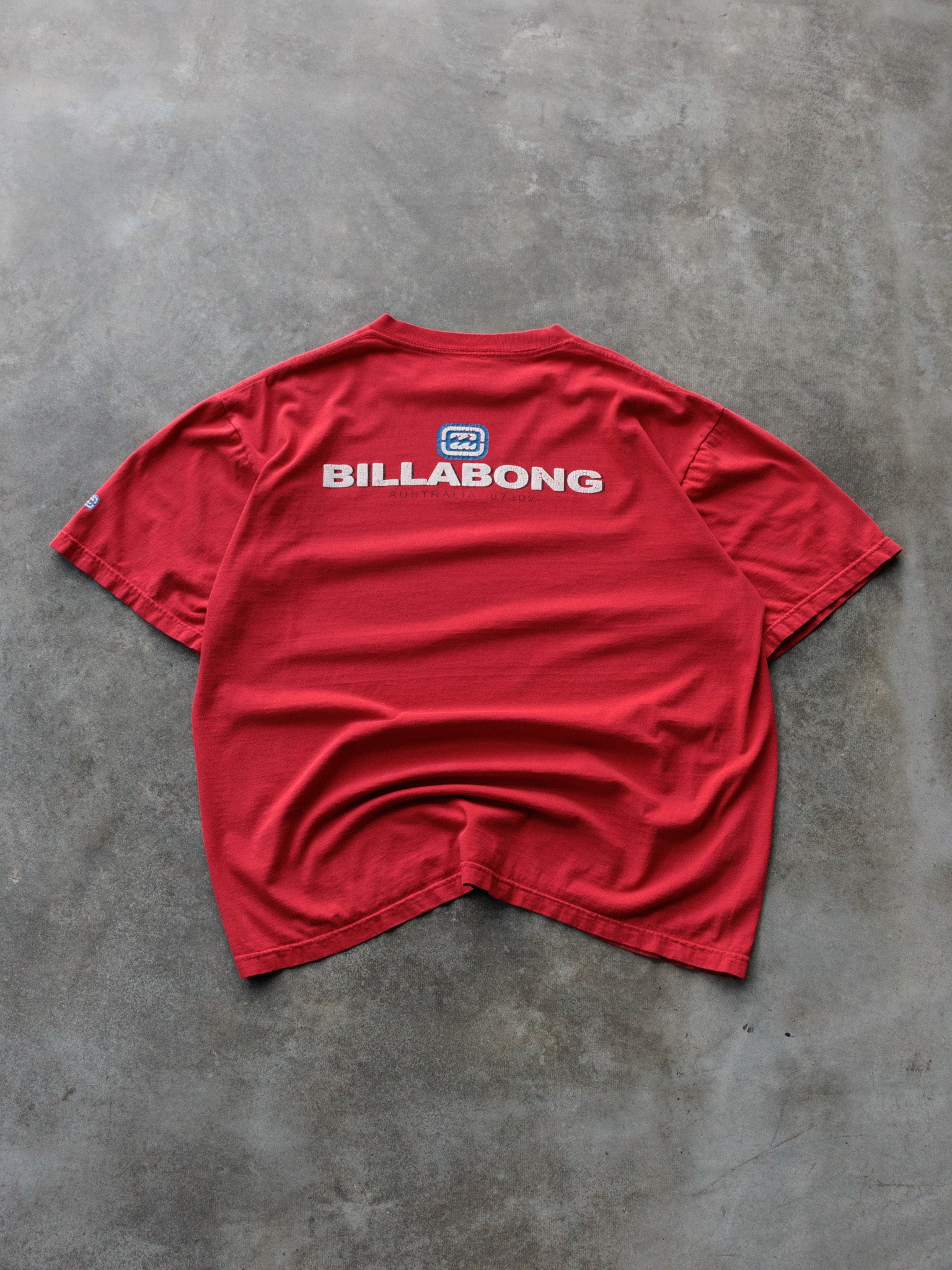 Vintage 90s Red Billabong Tee (-)
