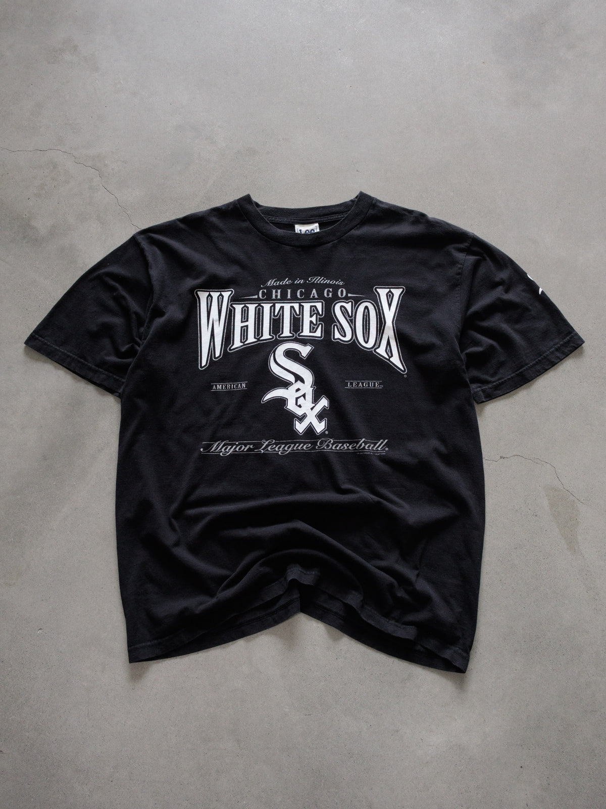 Vintage 00s Black Lee Sport Chicago White Sox Tee (-)