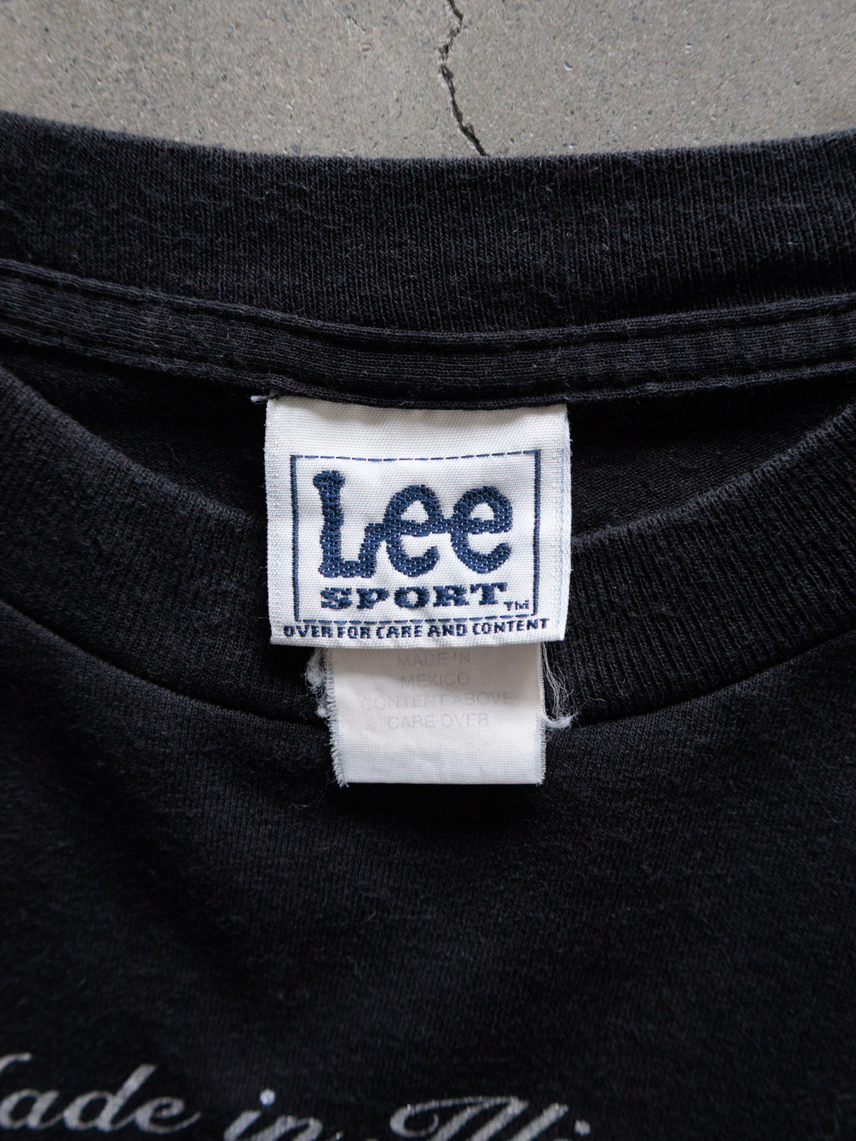 Vintage 00s Black Lee Sport Chicago White Sox Tee (-)