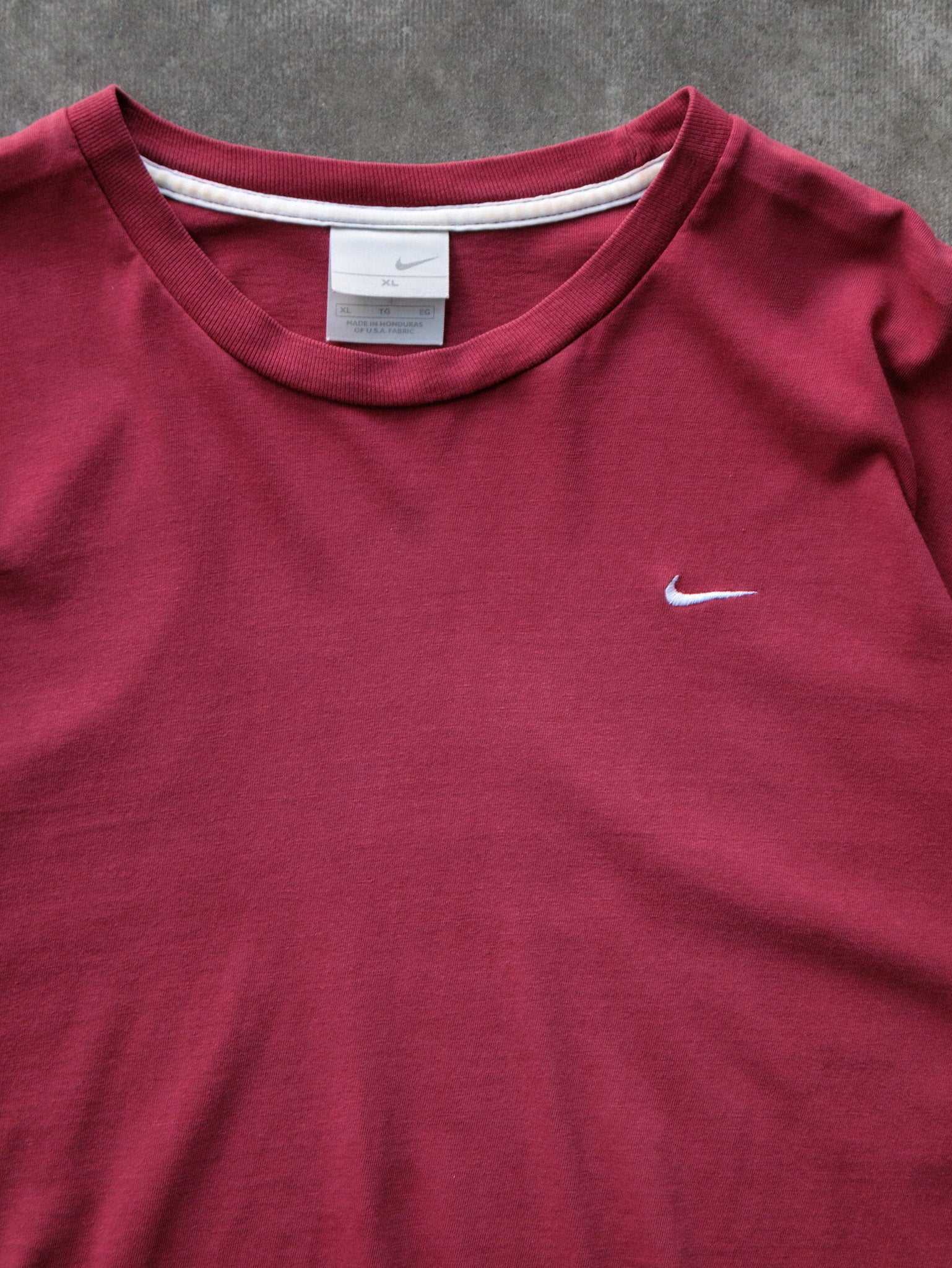 Vintage 90s Red Nike Tee (XL)