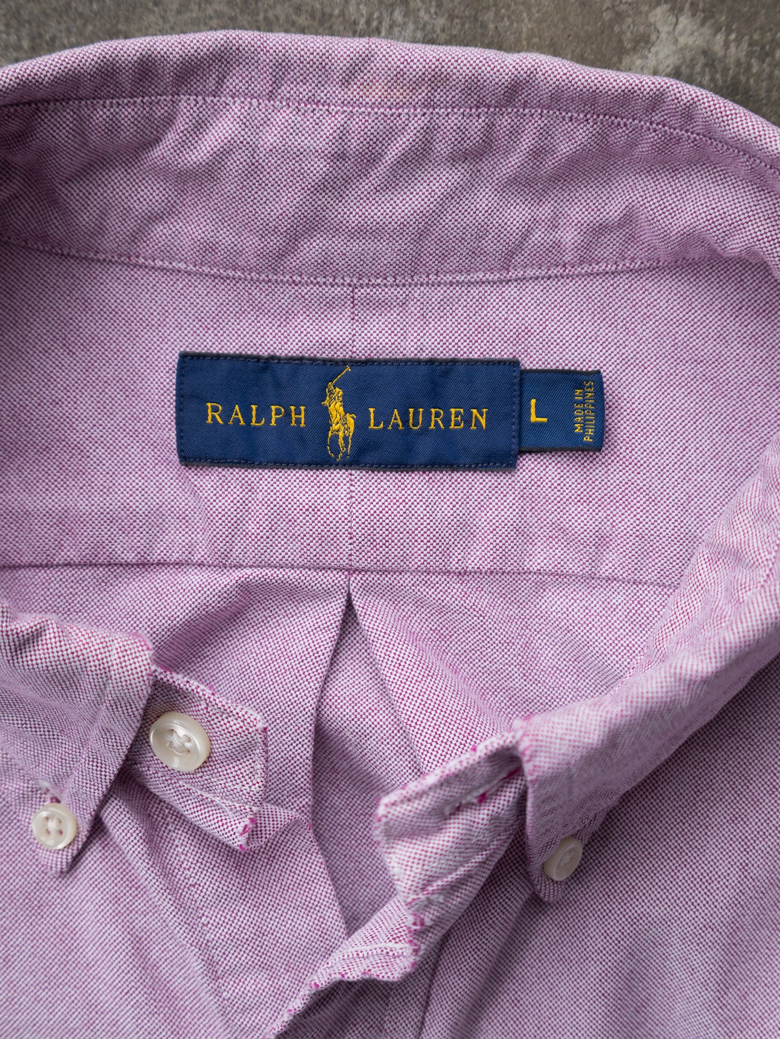 Vintage Purple Ralph Lauren Shirt (L)