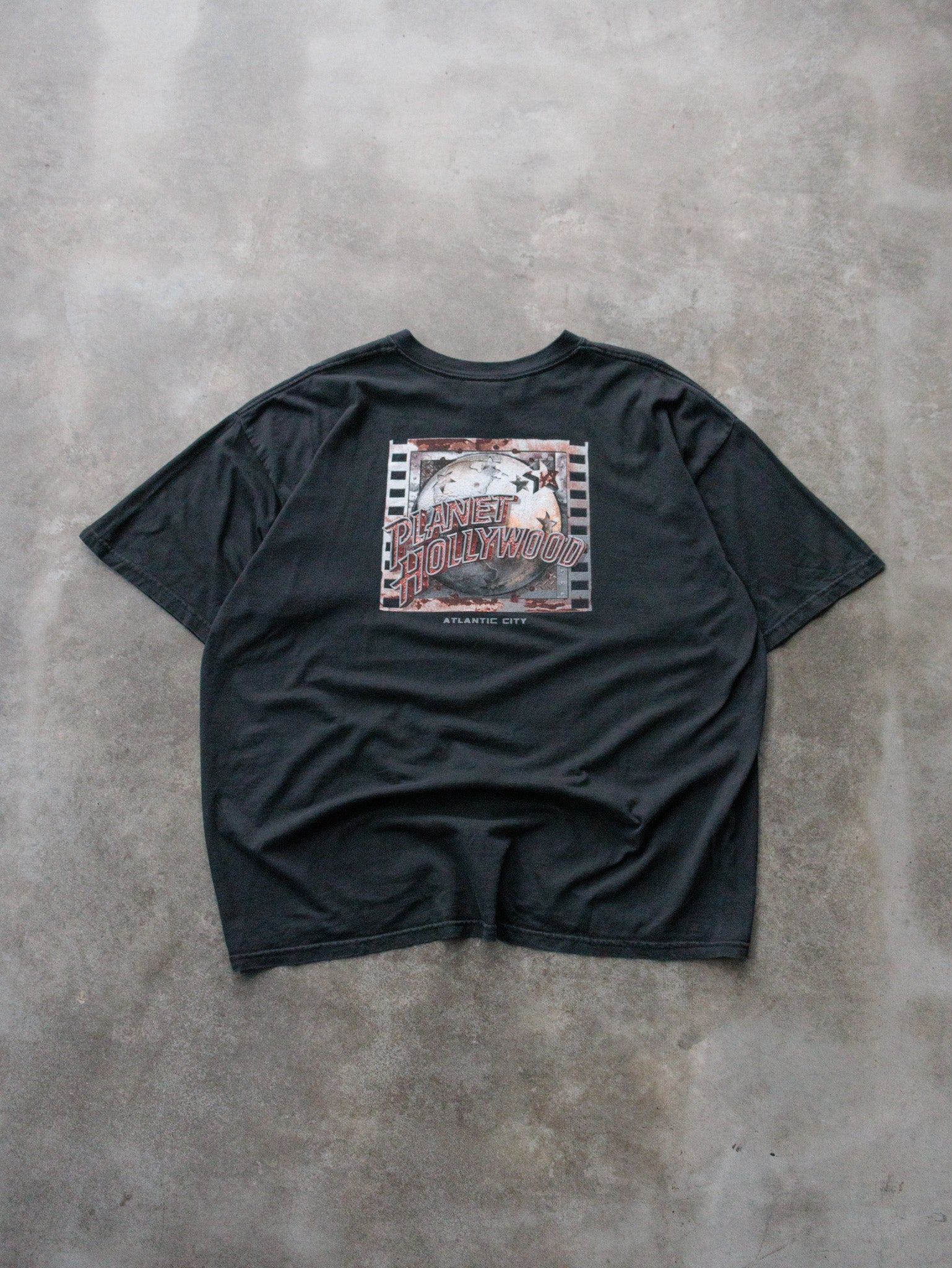 Vintage 90s Planet Hollywood Atlantic City Tee (2XL)