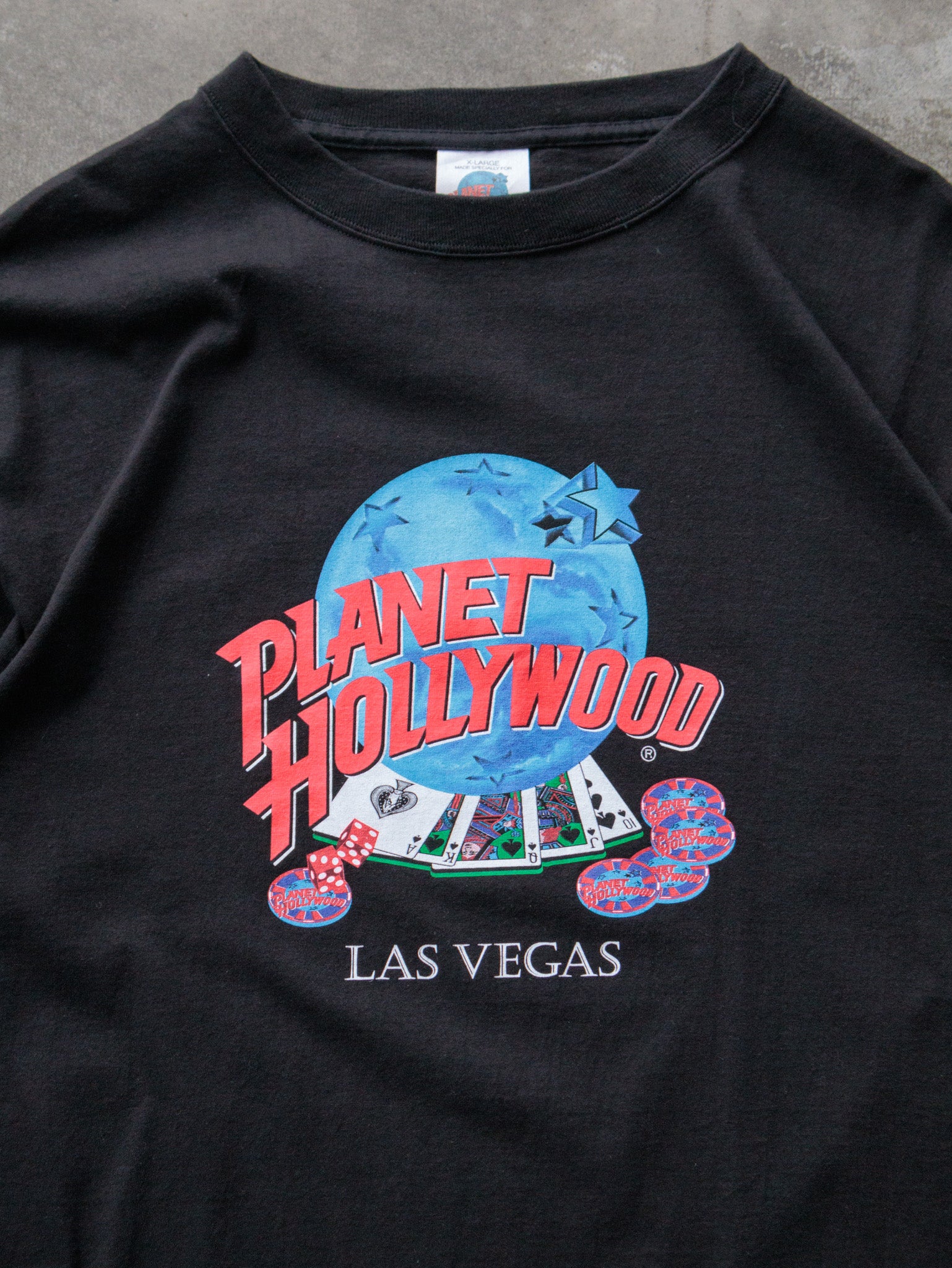 Vintage 90s Planet Hollywood Las Vegas Tee (XL)