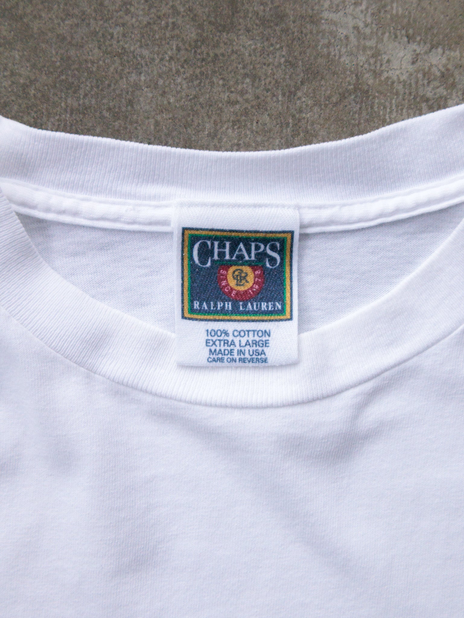 Vintage 90s Chaps Ralph Lauren Sailboat Tee (XL)