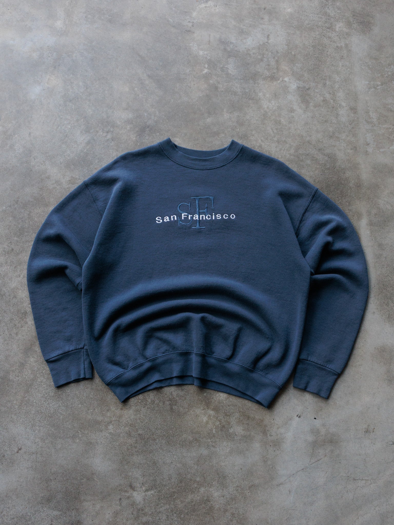 Vintage 90s Navy San Francisco Sweatshirt (L)