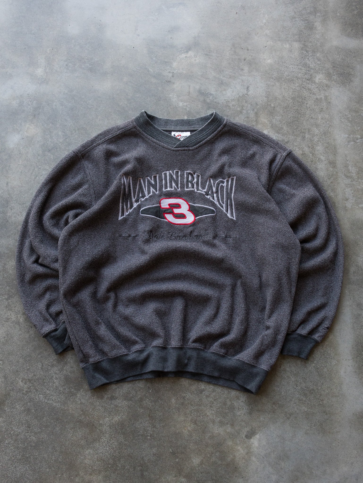 Vintage 90s Dark Grey Dale Earnhardt Sweatshirt (L)