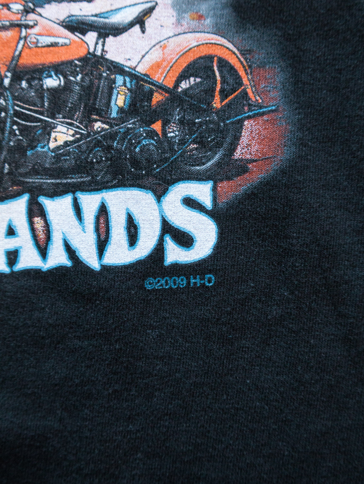 Vintage 2009 Black Harley-Davidson St. Thomas U.S. Virgin Islands Tank (L)