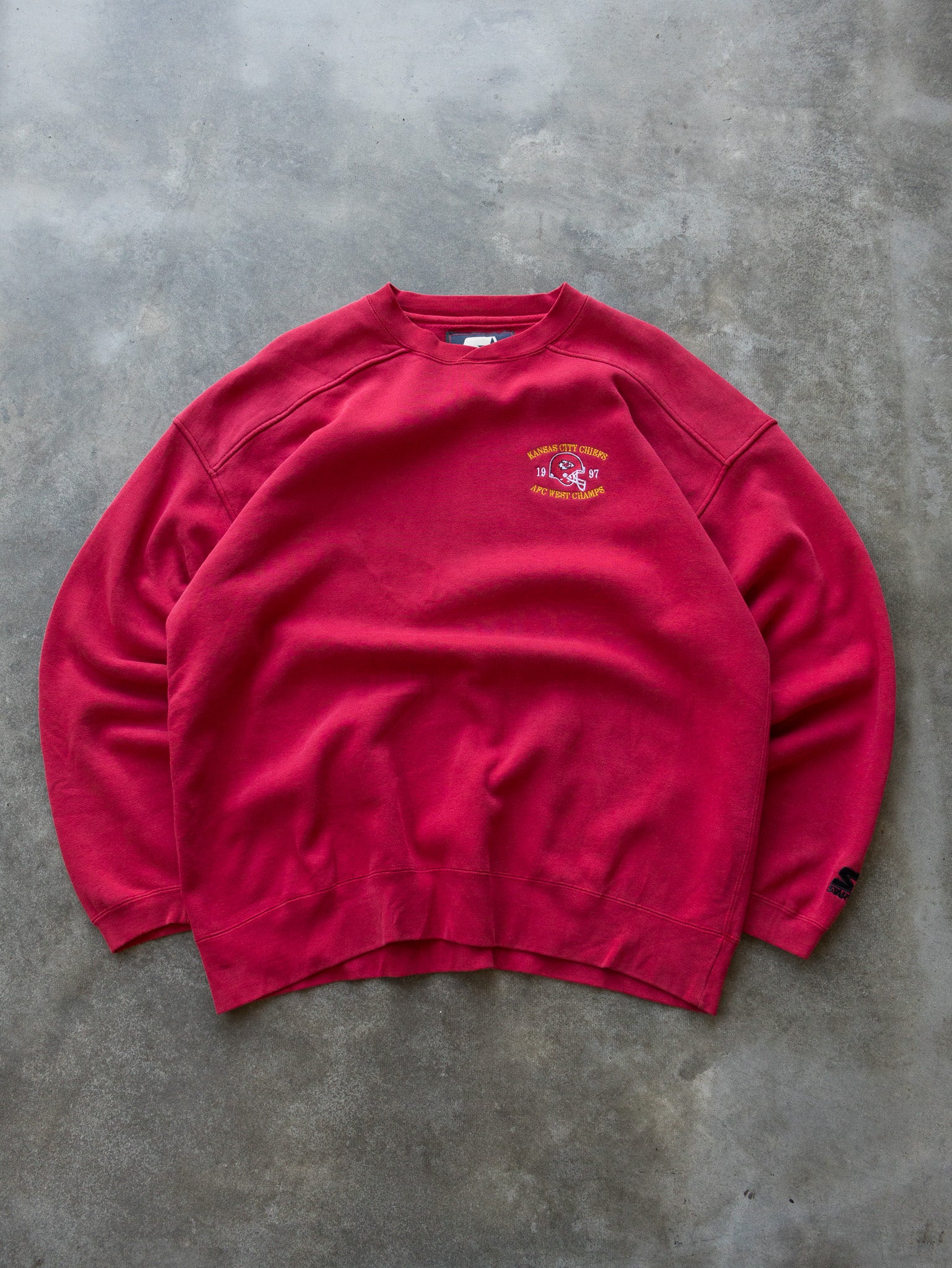Vintage 1997 Starter Kansas City Chiefs Sweatshirt (XL)