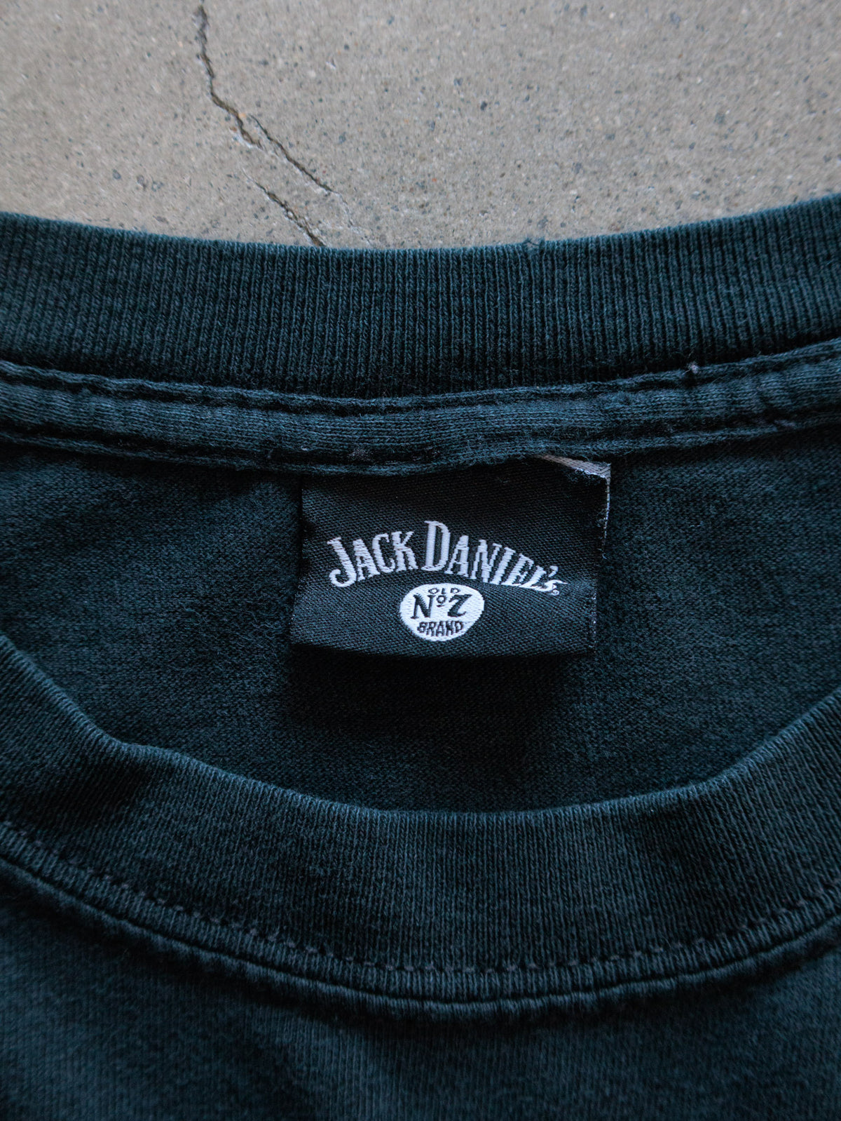 Vintage Green Jack Daniel's I Know Jack! Slogan Tee (-)