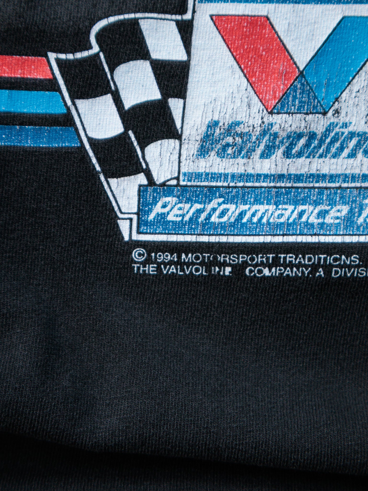 Vintage 1994 Black Mark Martin Valvoline Tee (XL)