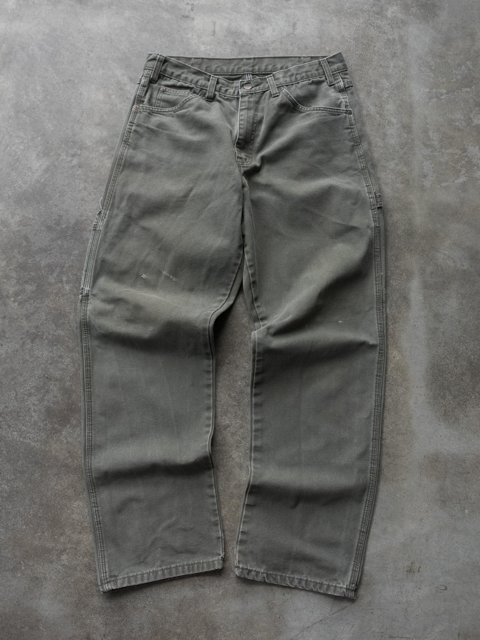 Vintage Khaki Dickies Carpenter Pants (W33)