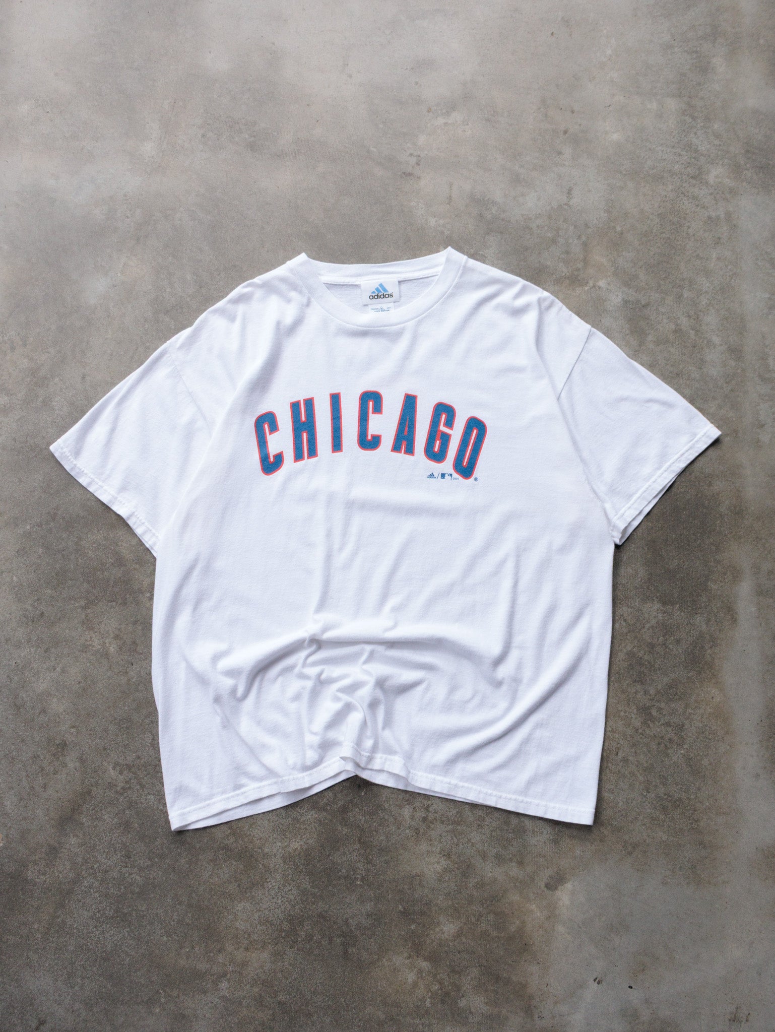 Vintage 2004 Adidas Chicago Cubs Tee (XL)