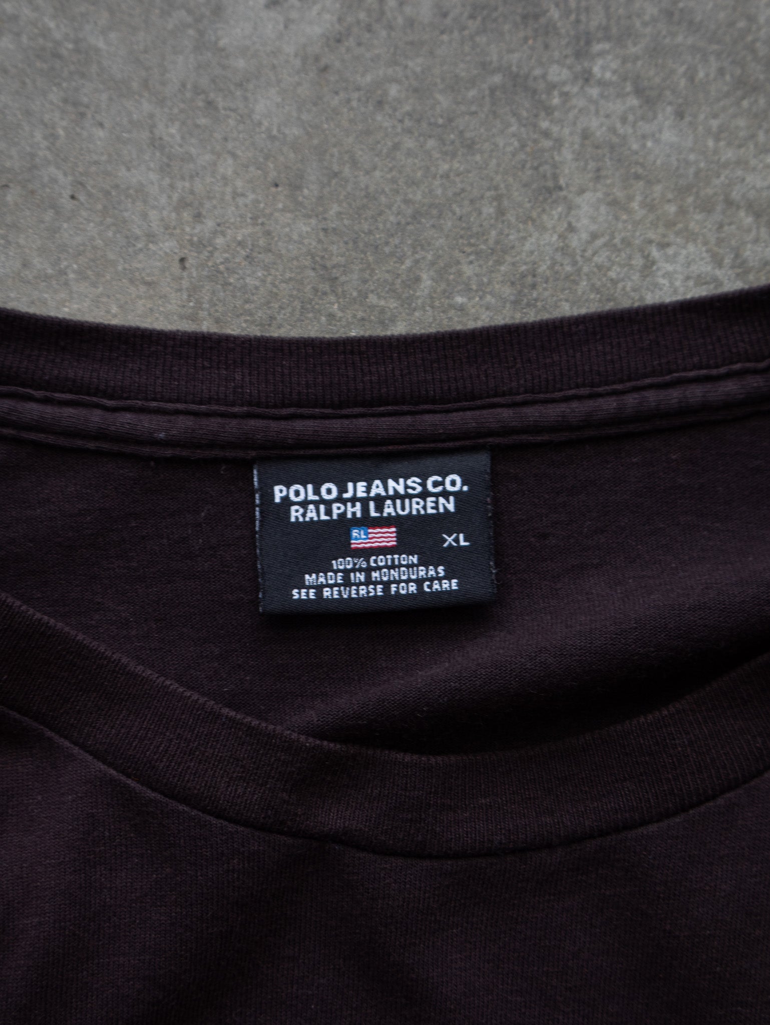 Vintage 00s Black Polo Jeans Co. Ralph Lauren Tee (XL)