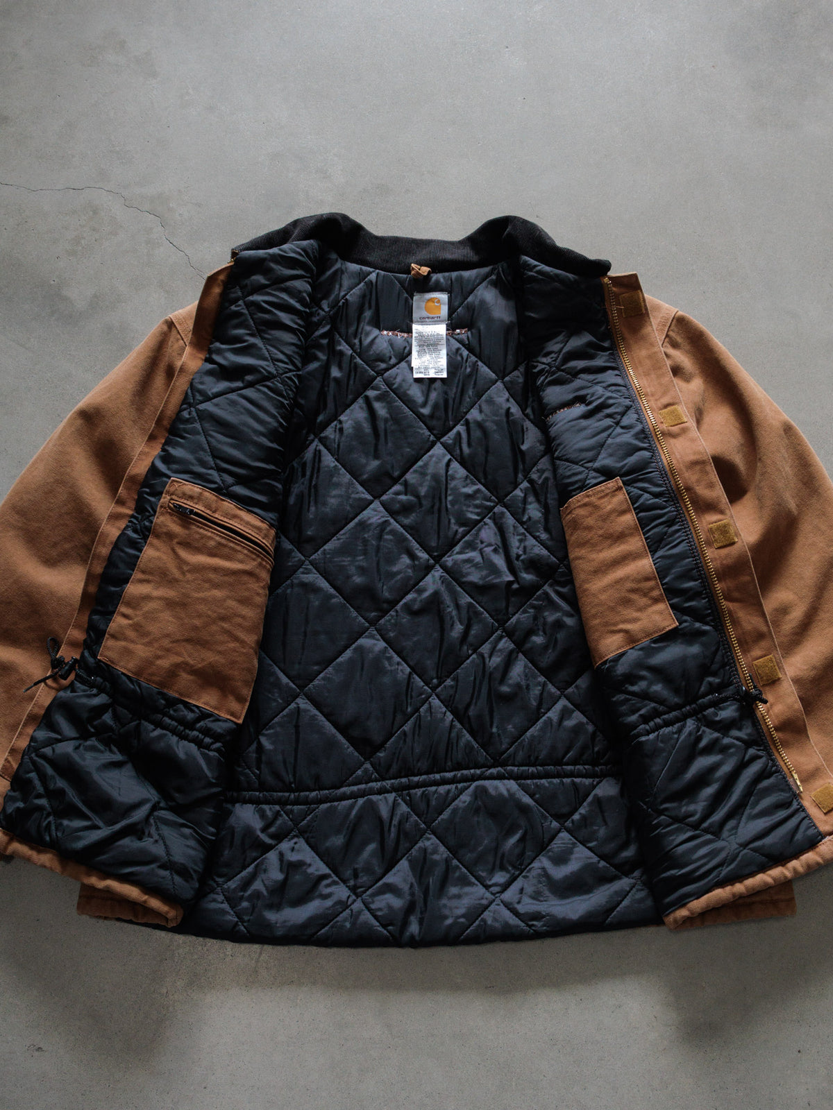 Vintage Carhartt C26 BRN 'Brown' Traditional Coat (2XL)