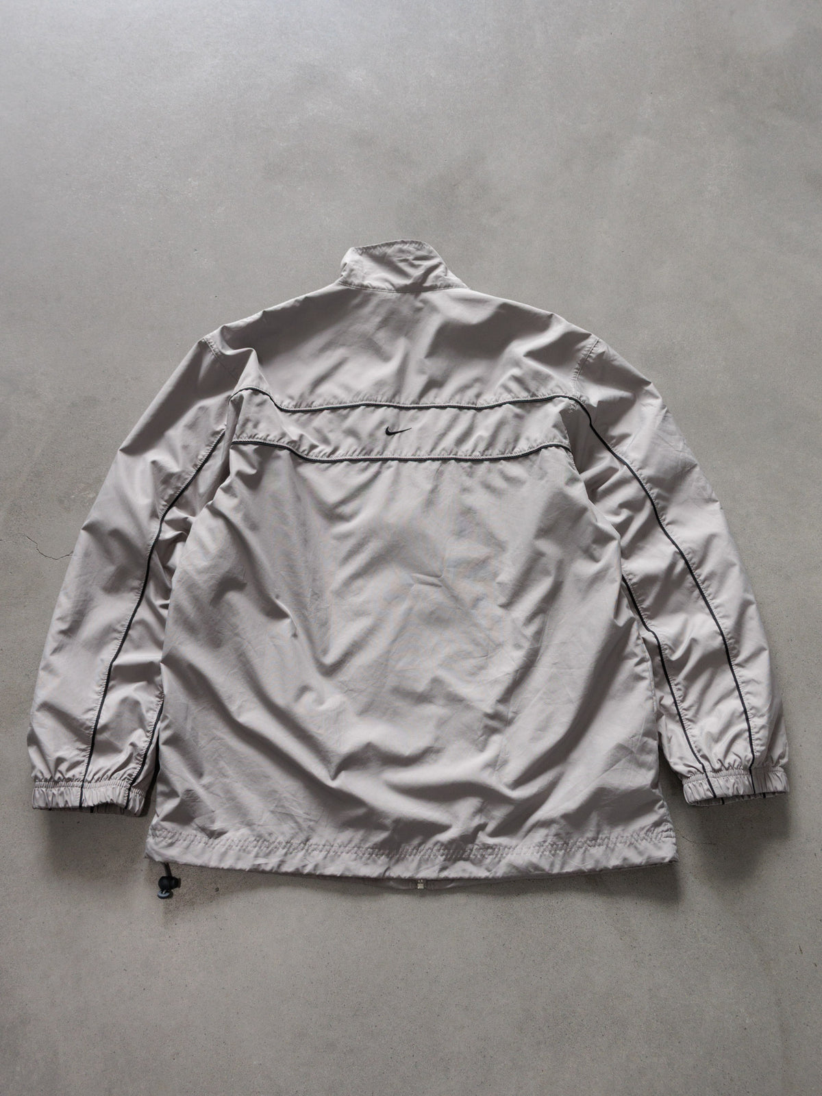 Vintage 00s Beige Nike Windbreaker (L)