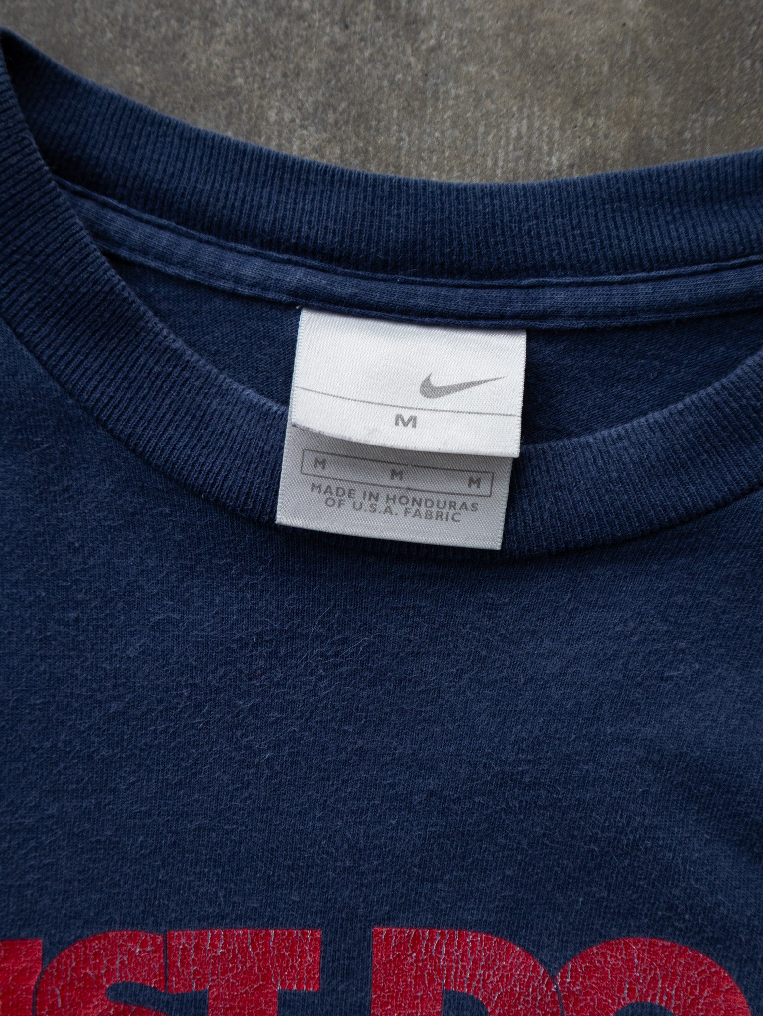 Vintage 00s Navy Nike 'Just Do It' Tee (M)