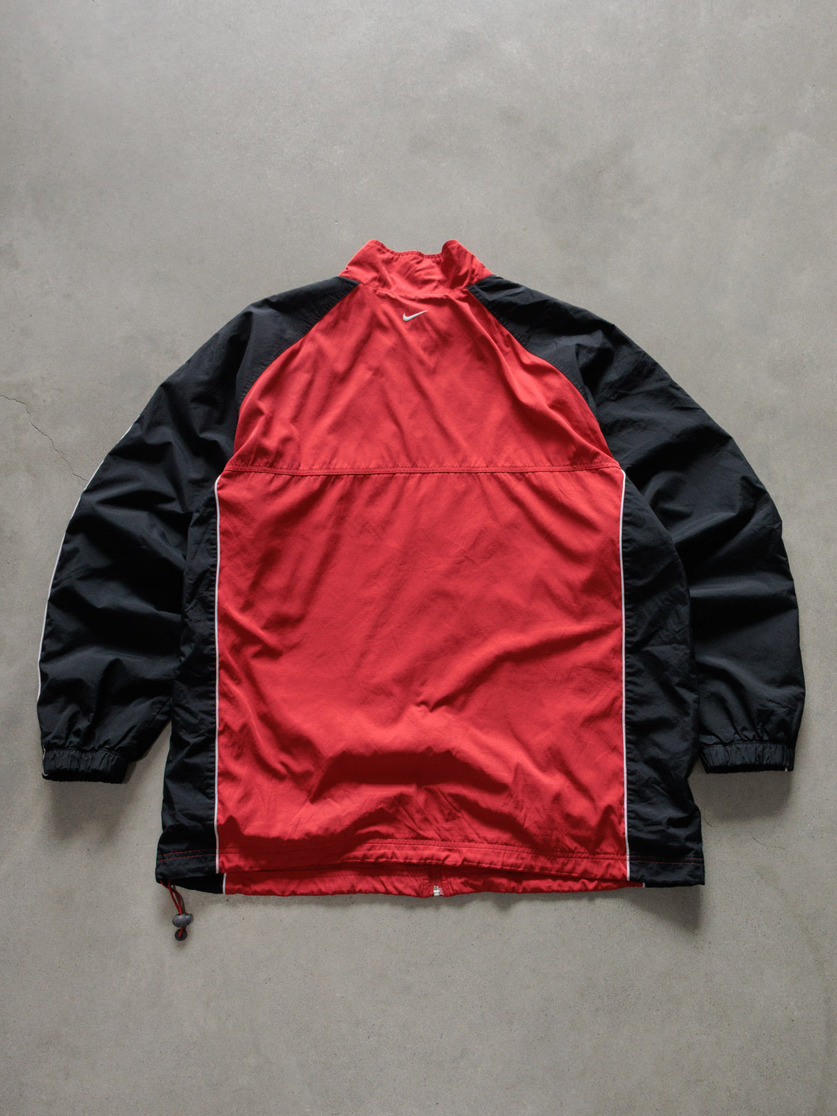 Vintage 00s Red Nike Colourblock Windbreaker (XL)