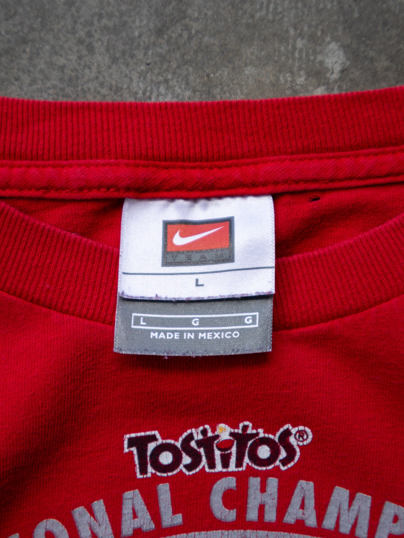 Vintage 2007 Nike Ohio State Buckeyes Championship Tee (L)