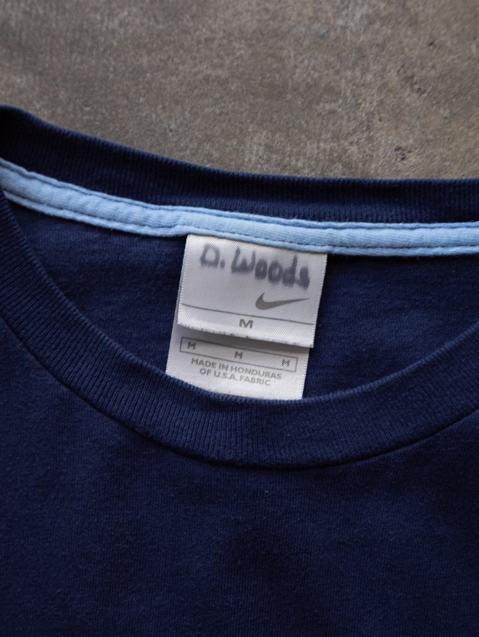Vintage 00s Navy Nike Graphic Tee (M)