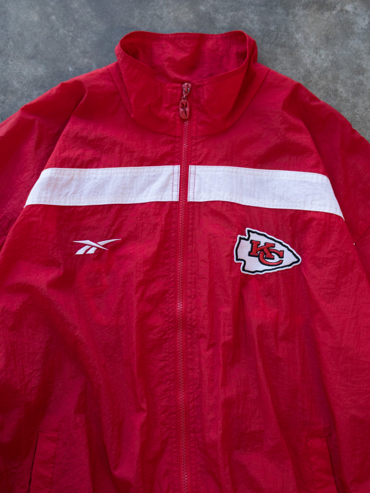 Vintage Reebok Kansas City Chiefs Pro Line Jacket (L)