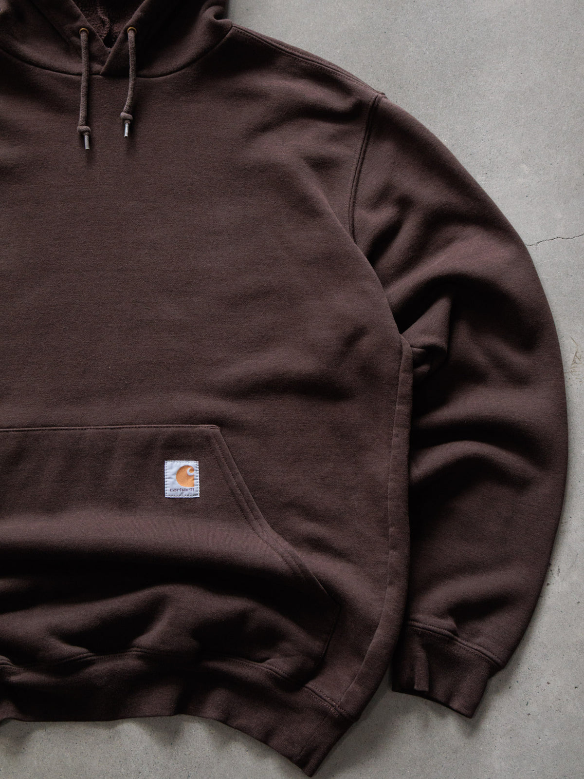 Vintage Brown Carhartt Hoodie (M)