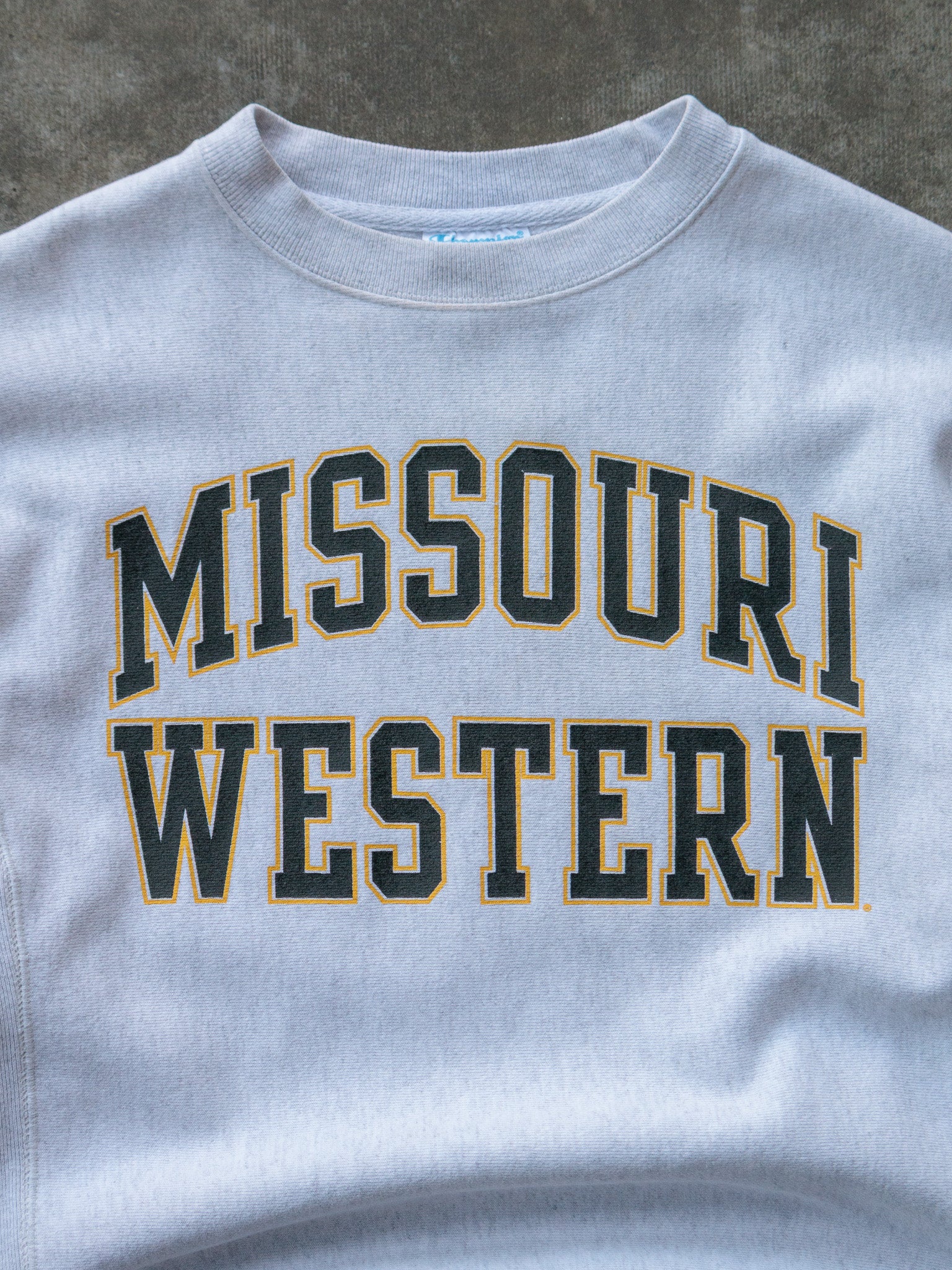 Vintage Grey Champion Missouri Western Sweatshirt (S)