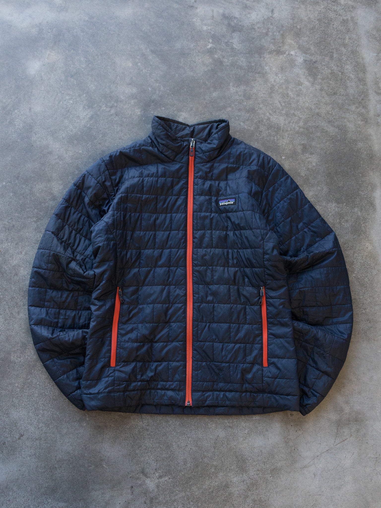 Vintage Navy Patagonia Nano Puff Jacket (S)
