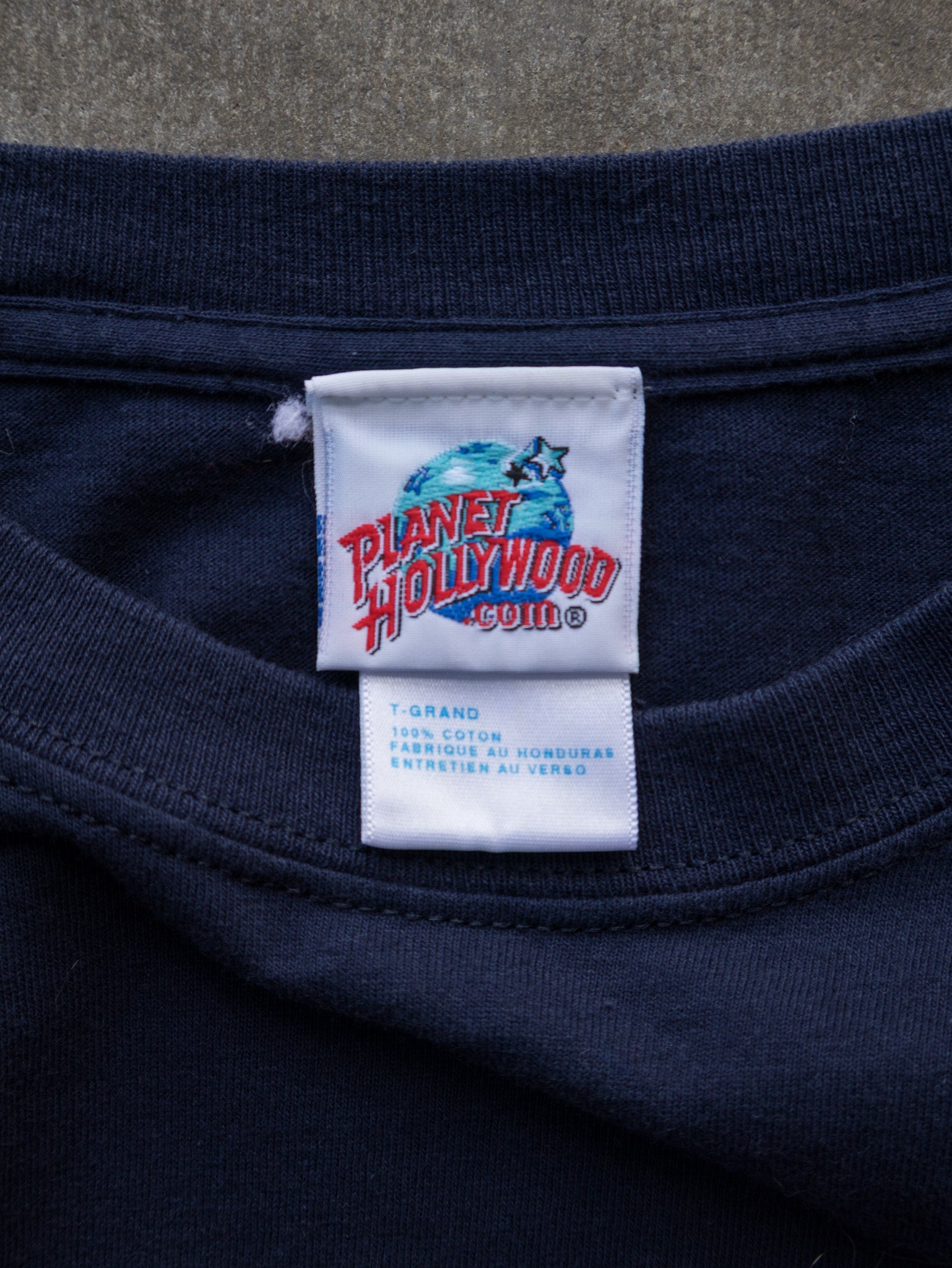 Vintage 90s Navy Planet Hollywood Minneapolis Tee (XL)