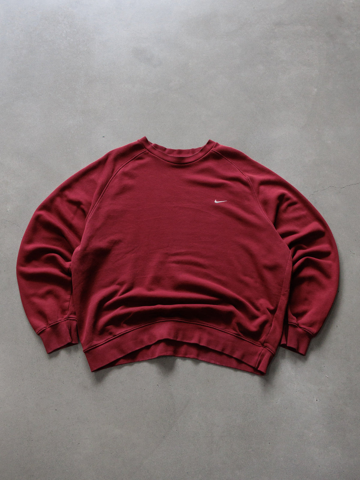 Vintage 00s Red Nike Sweatshirt (XL)
