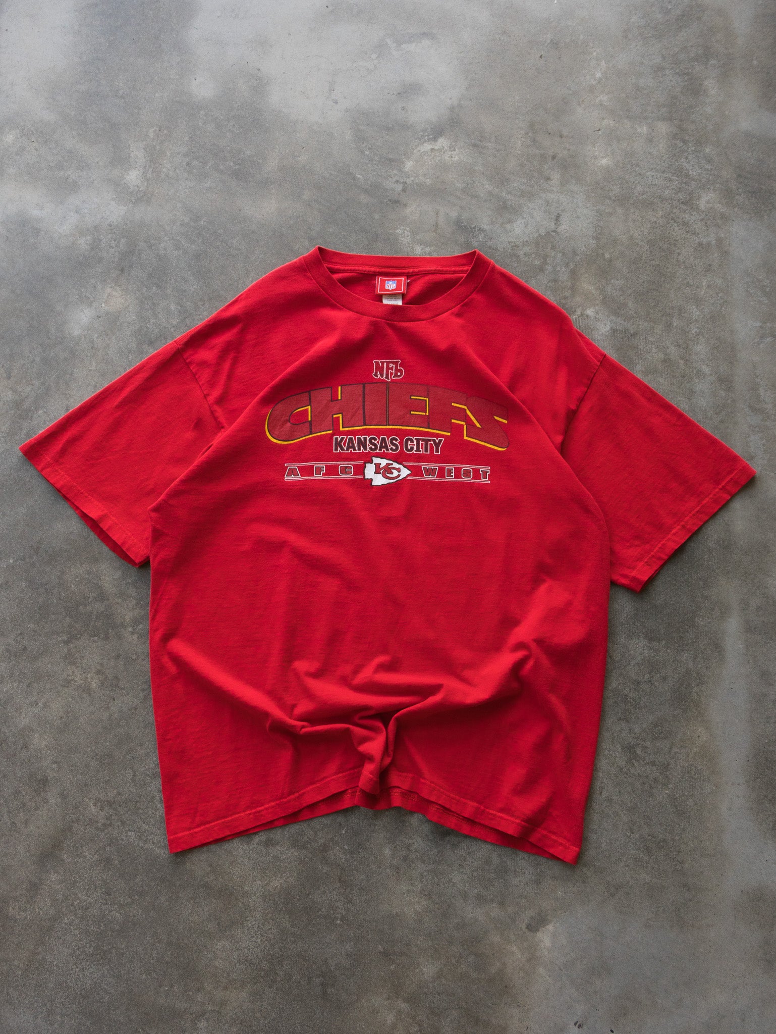 Vintage 00s Red Kansas City Chiefs Tee (XL)
