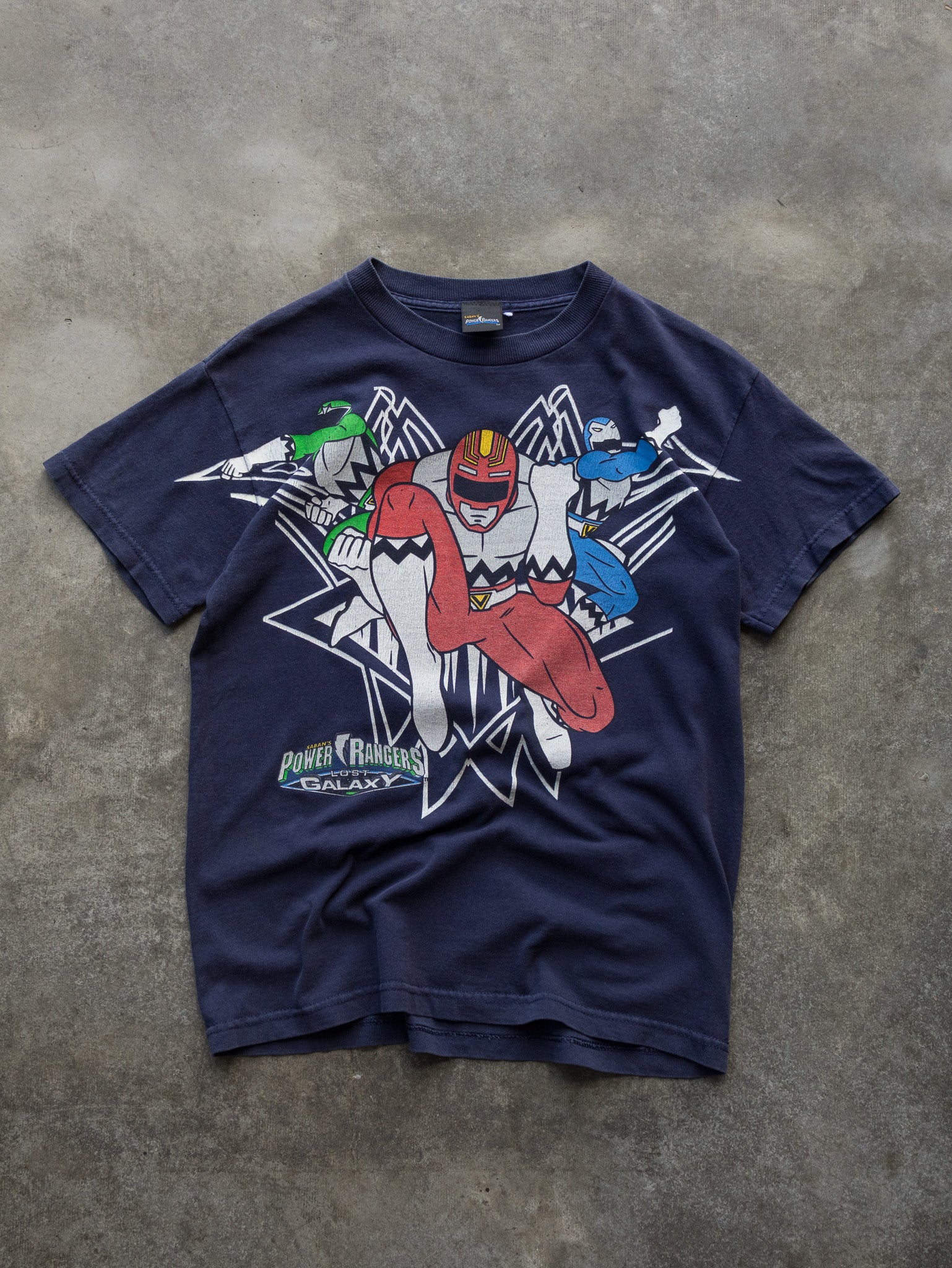 Vintage 90s Power Rangers Lost Galaxy Tee (XS)