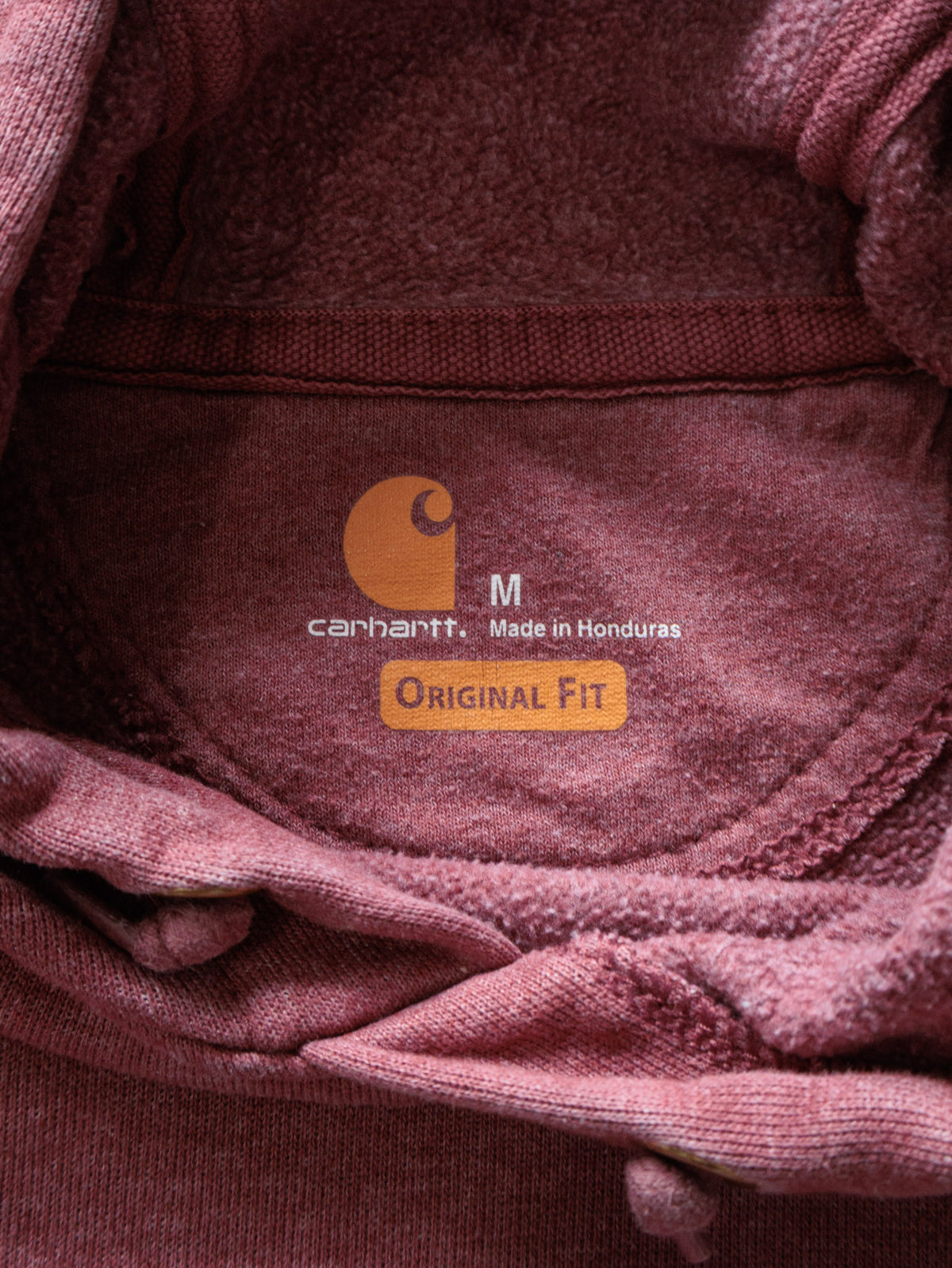 Vintage Red Carhartt Hoodie (M)