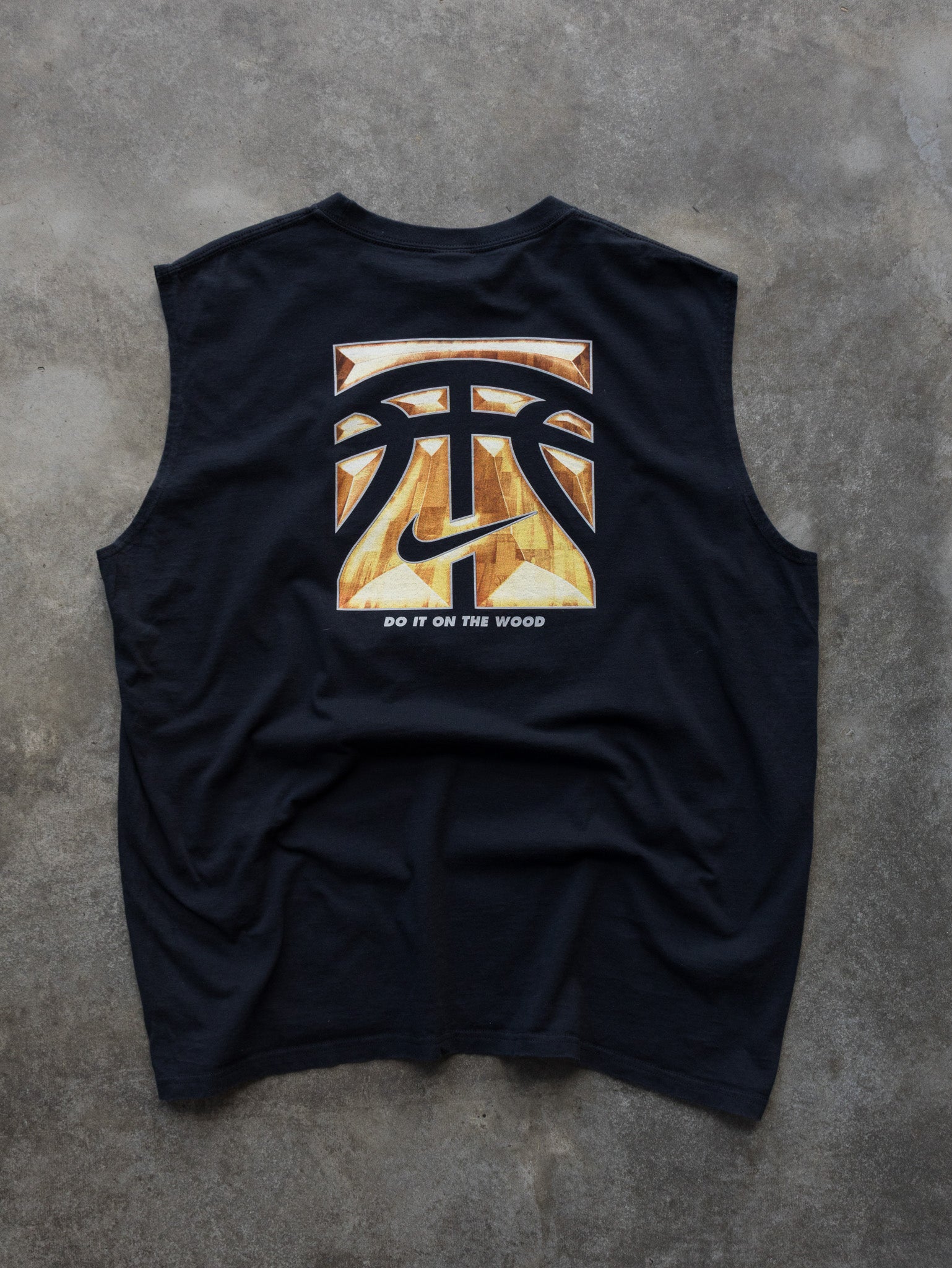 Vintage 00s Black Nike Basketball Tank (XL)