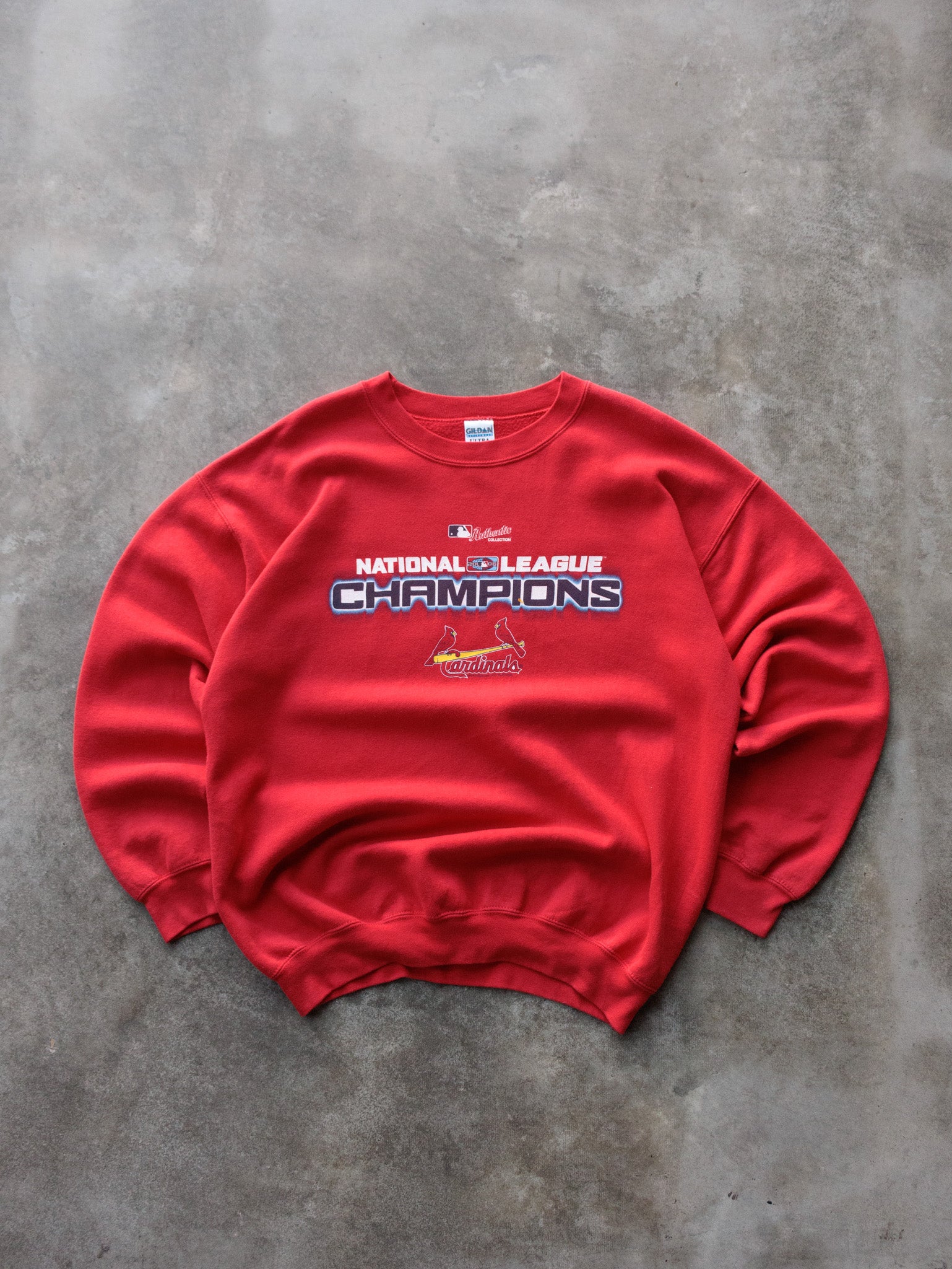 Vintage 00s St. Louis Cardinals National League Champions Sweatshirt (L)