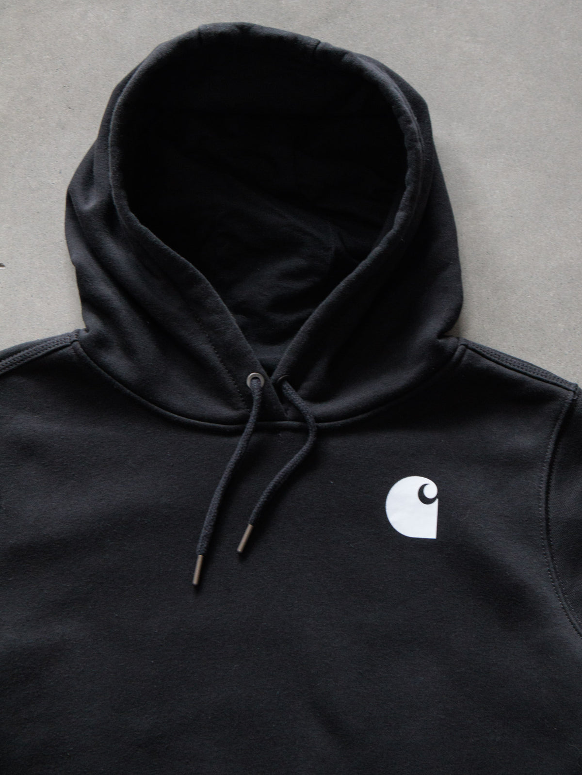Vintage Black Carhartt Hoodie (Women's XL)