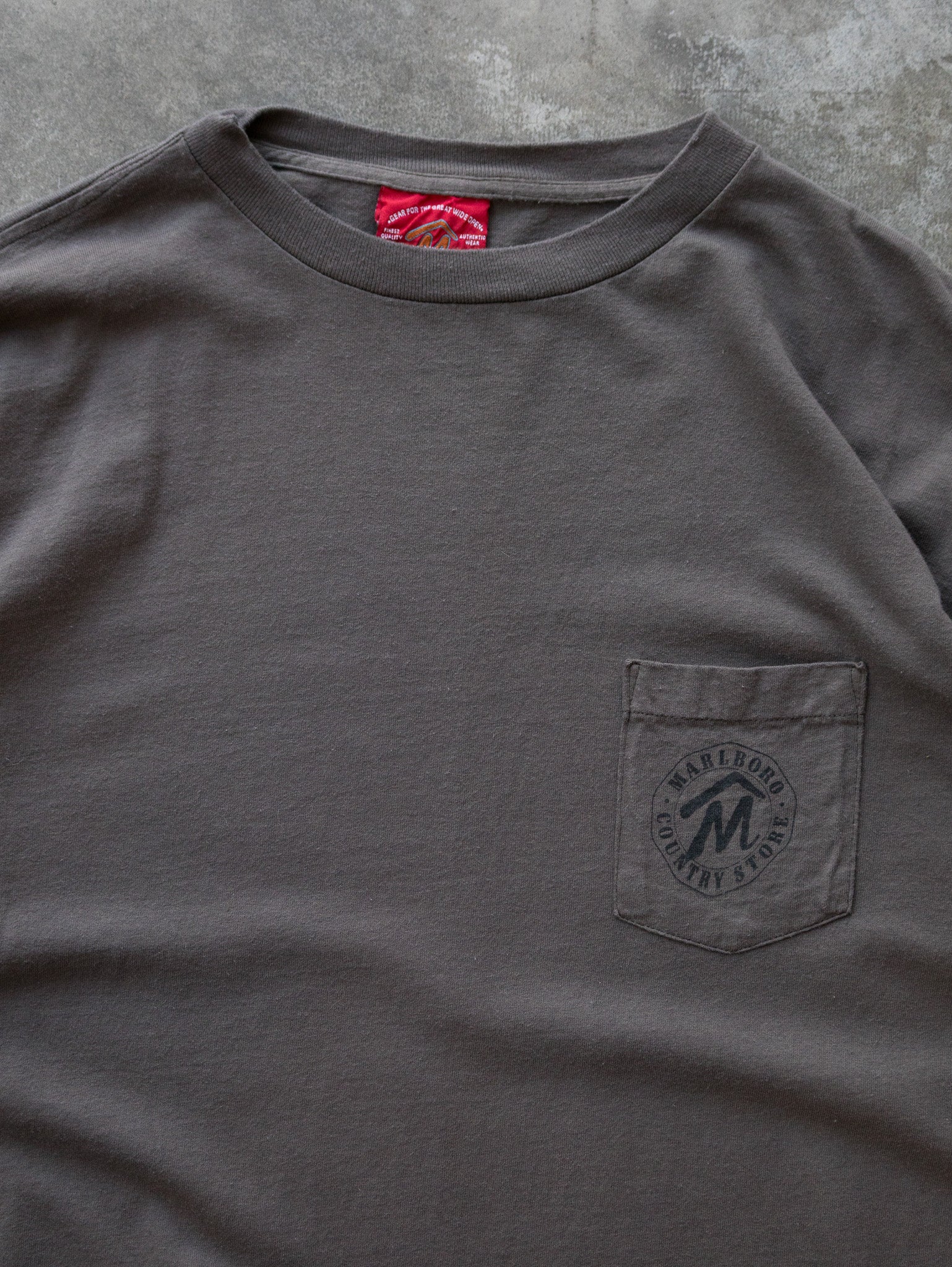 Vintage 90s Marlboro Country Store Pocket Tee (2XL)