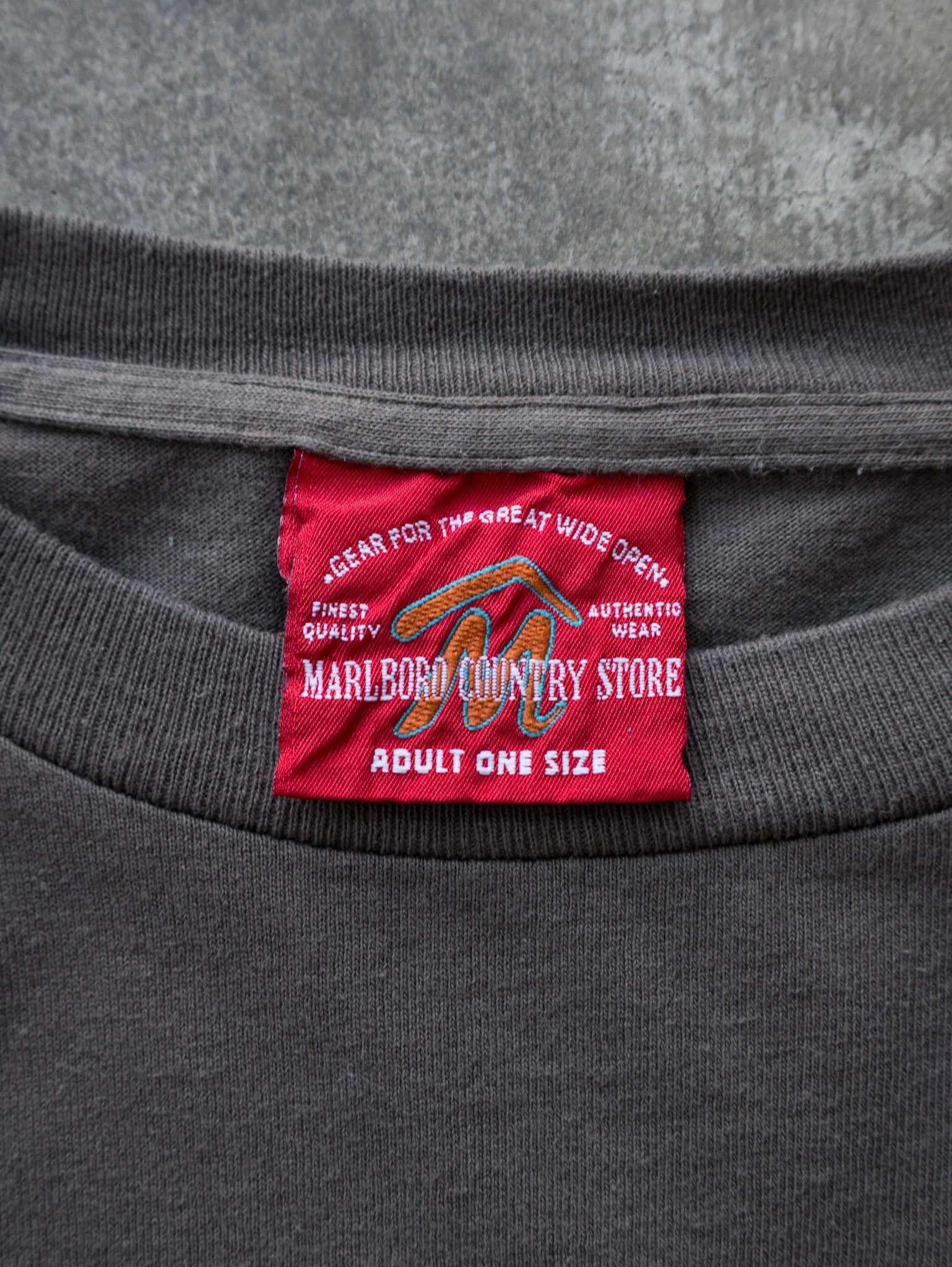 Vintage 90s Marlboro Country Store Pocket Tee (2XL)