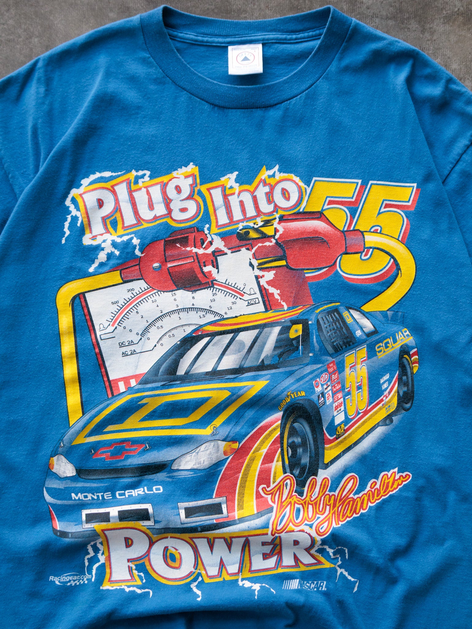 Vintage 00s Blue Bobby Hamilton Graphic Tee (L)